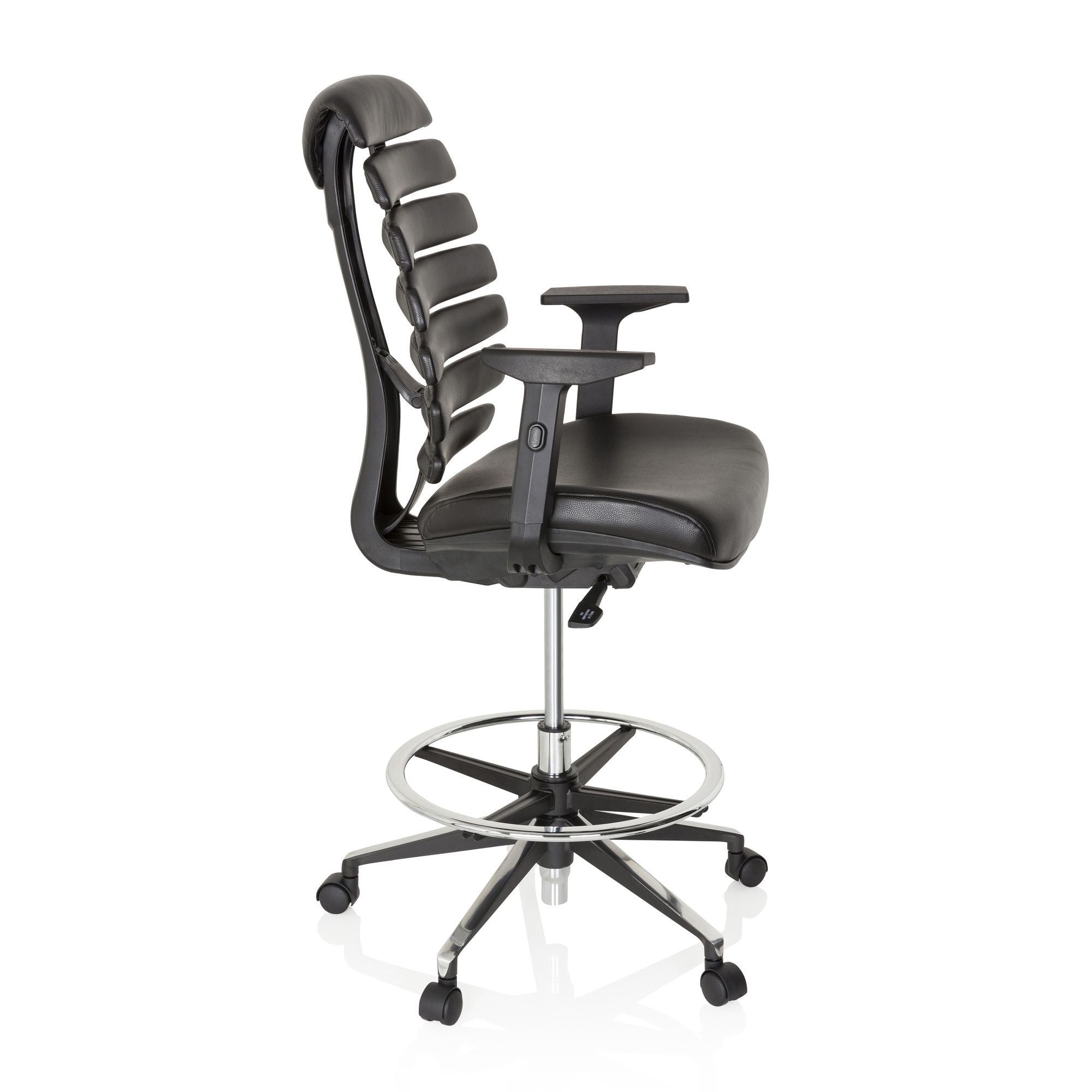 Darbnīcu krēsls ERGO LINE II WORK Leather - Ergostock.lv