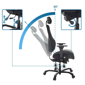 Biroja krēsls 24H/7 XXL - Ergostock.lv