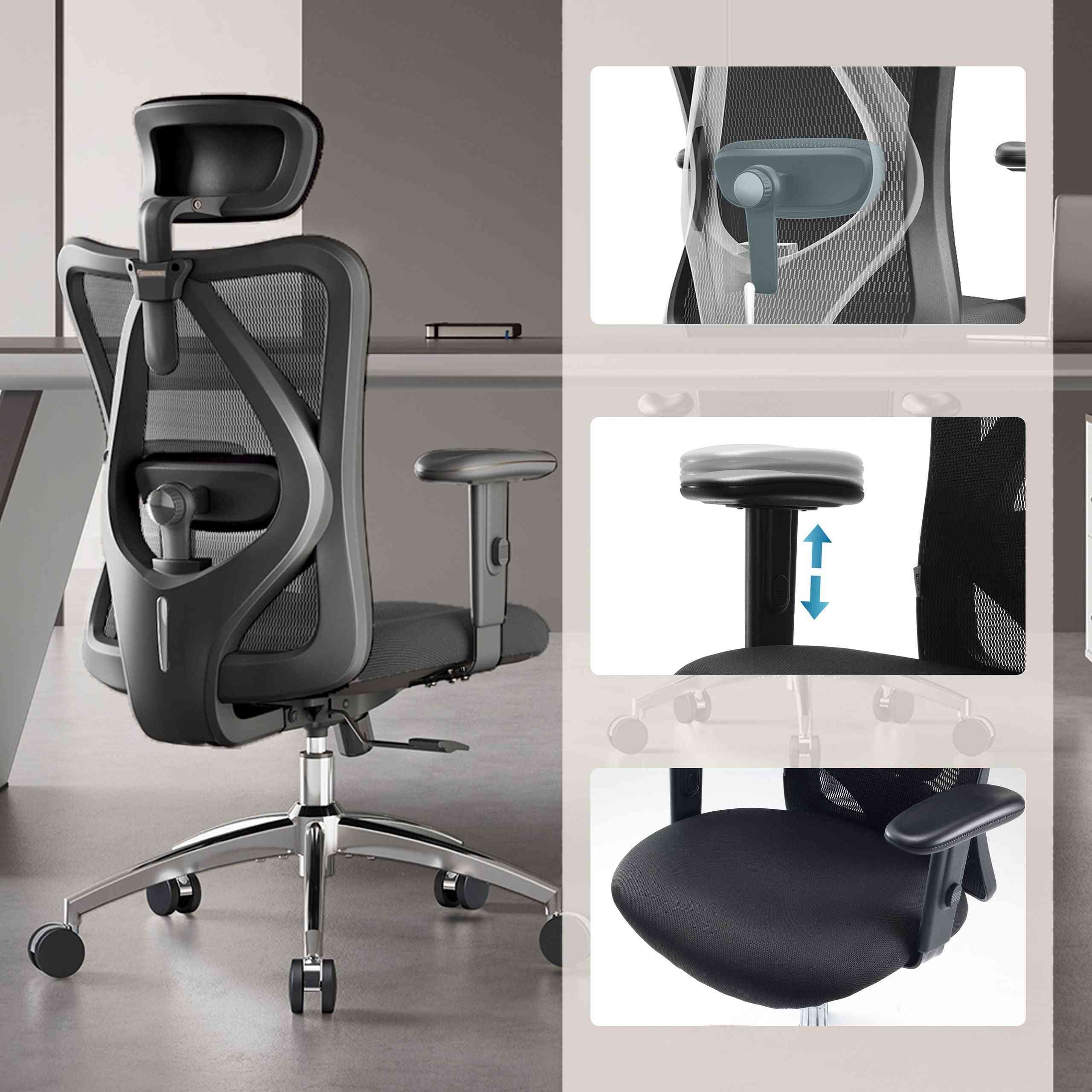 Biroja krēsls M18-M148 - Ergostock.lv