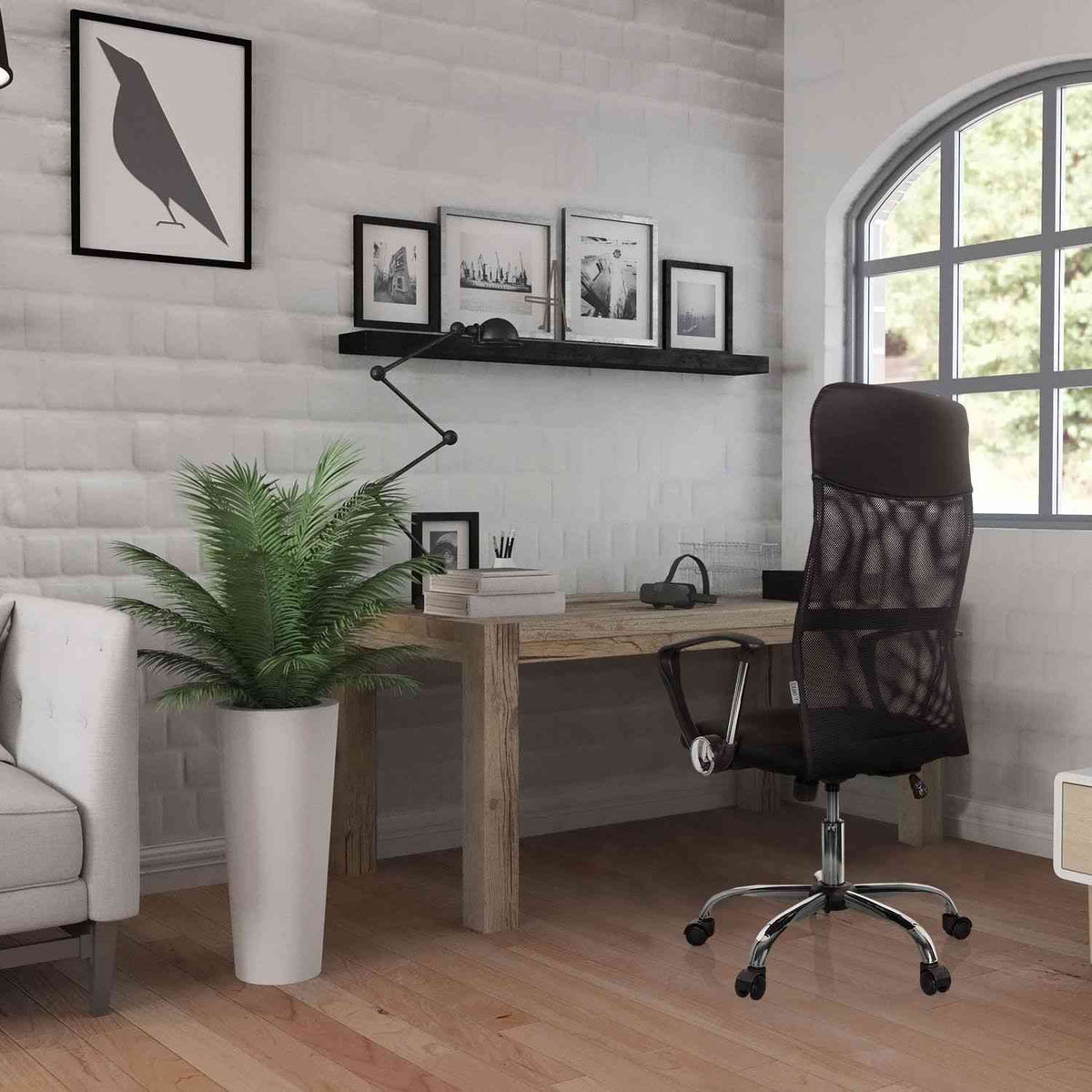 Biroja krēsls PURE NET - Ergostock.lv