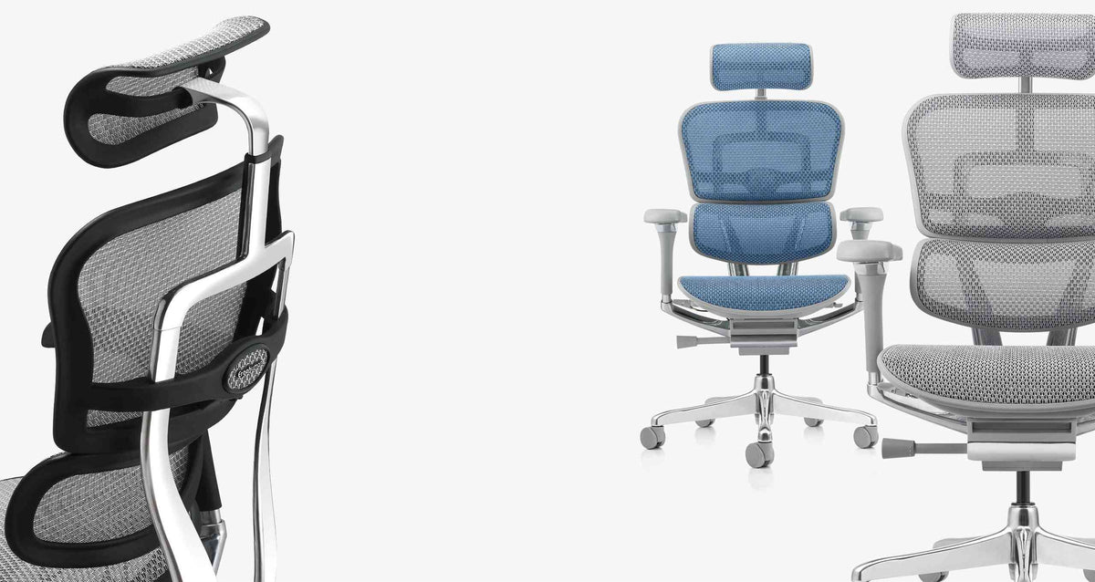 Biroja krēsls Ergohuman LUXURY BS Black - Ergostock.lv