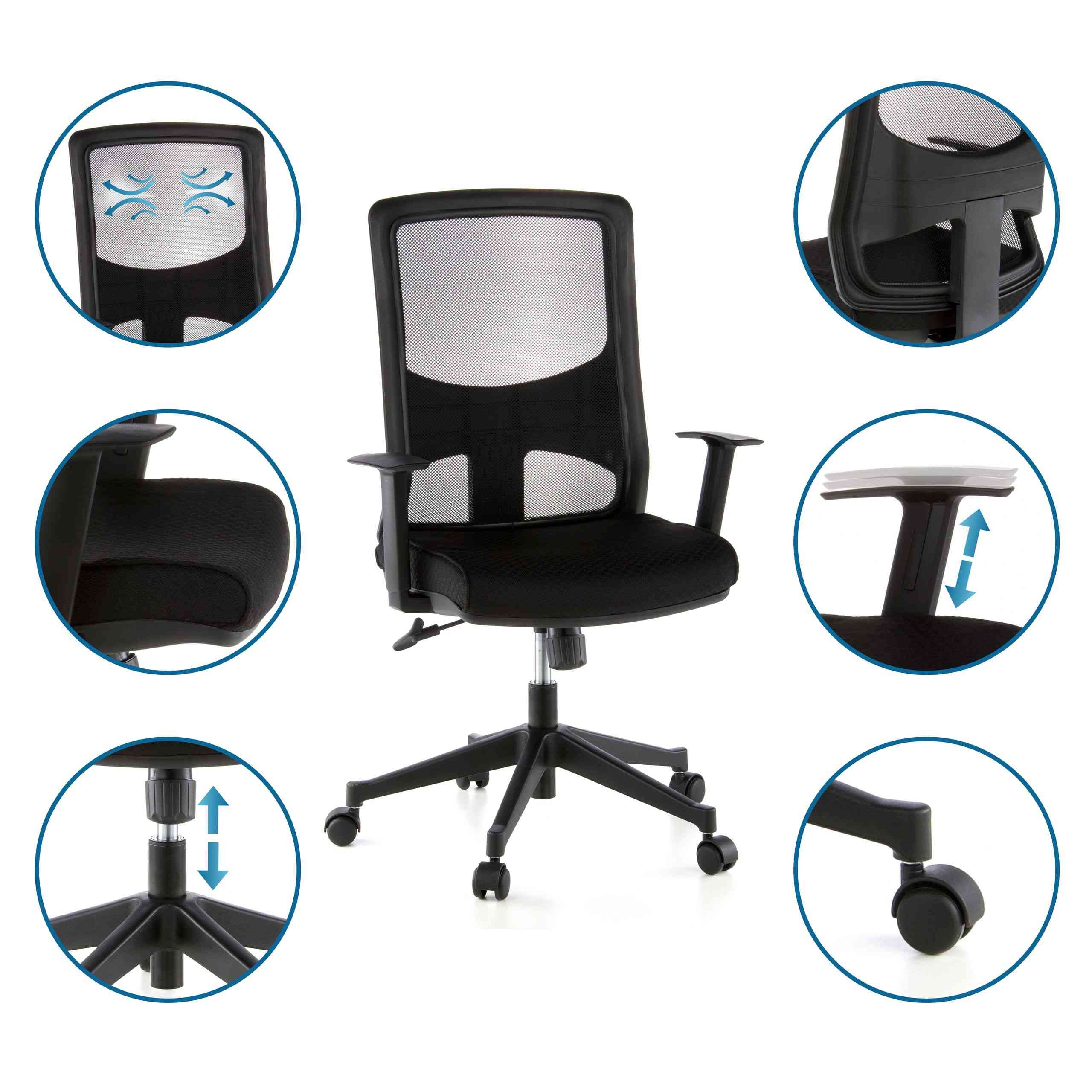 Biroja krēsls LAVITA - Ergostock.lv