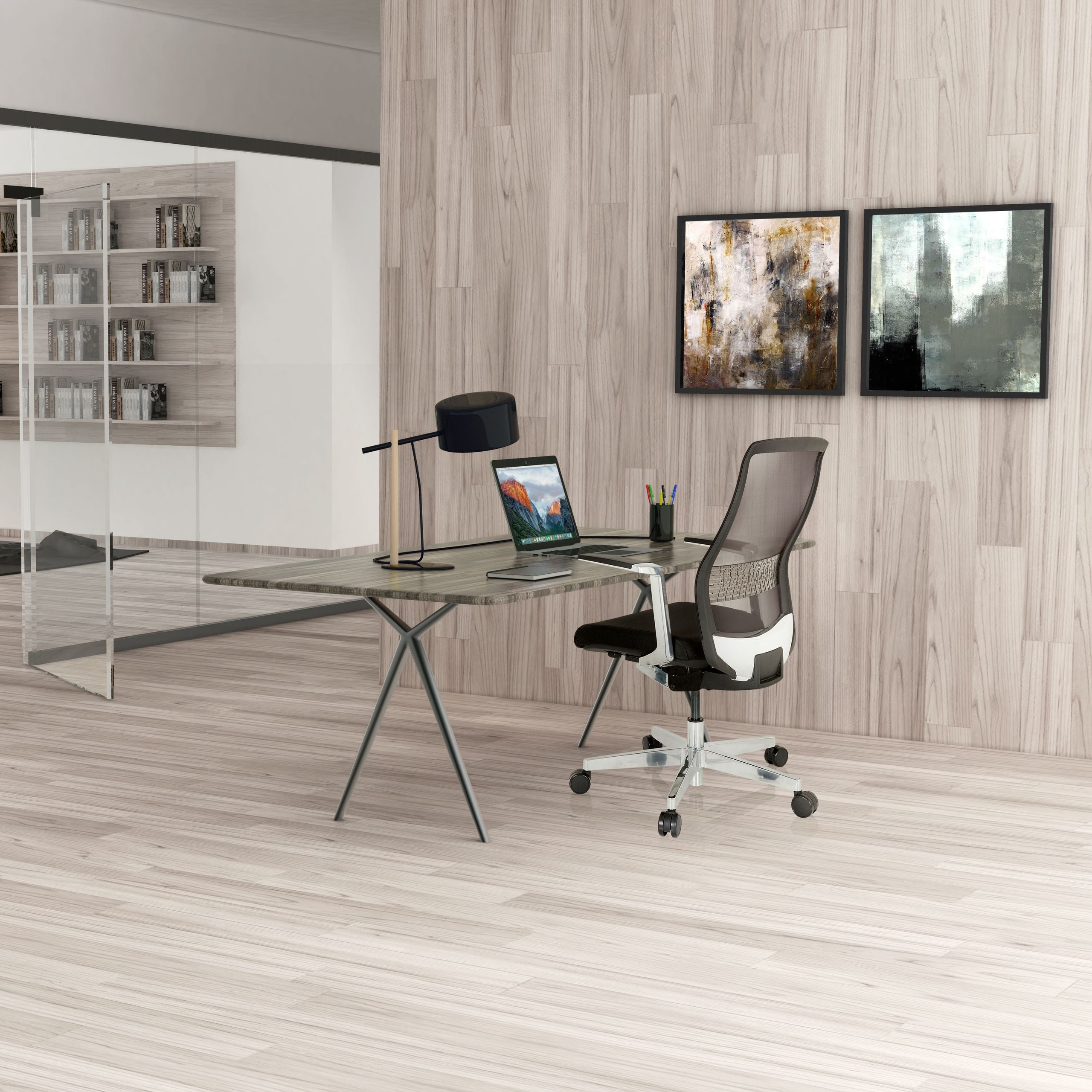 Biroja krēsls FOUNTAINE PRO - Ergostock.lv