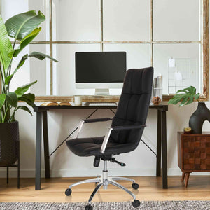 Biroja krēsls SARANTO PRO Leather - Ergostock.lv