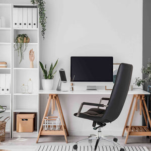 Biroja krēsls SARANTO PRO Leather - Ergostock.lv