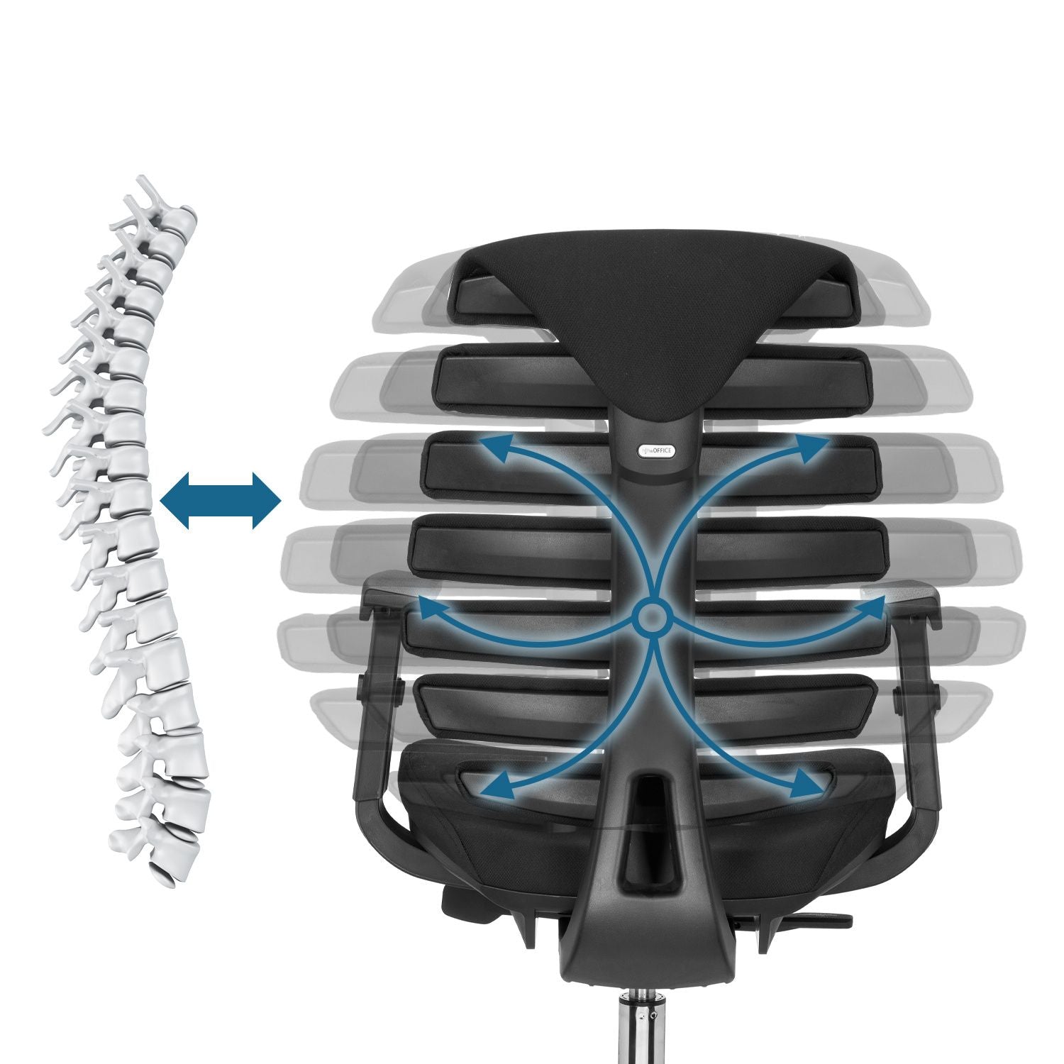 Biroja krēsls ERGO LINE II - Ergostock.lv