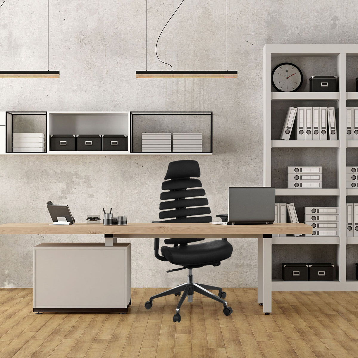 Biroja krēsls ERGO LINE II PRO Leather - Ergostock.lv