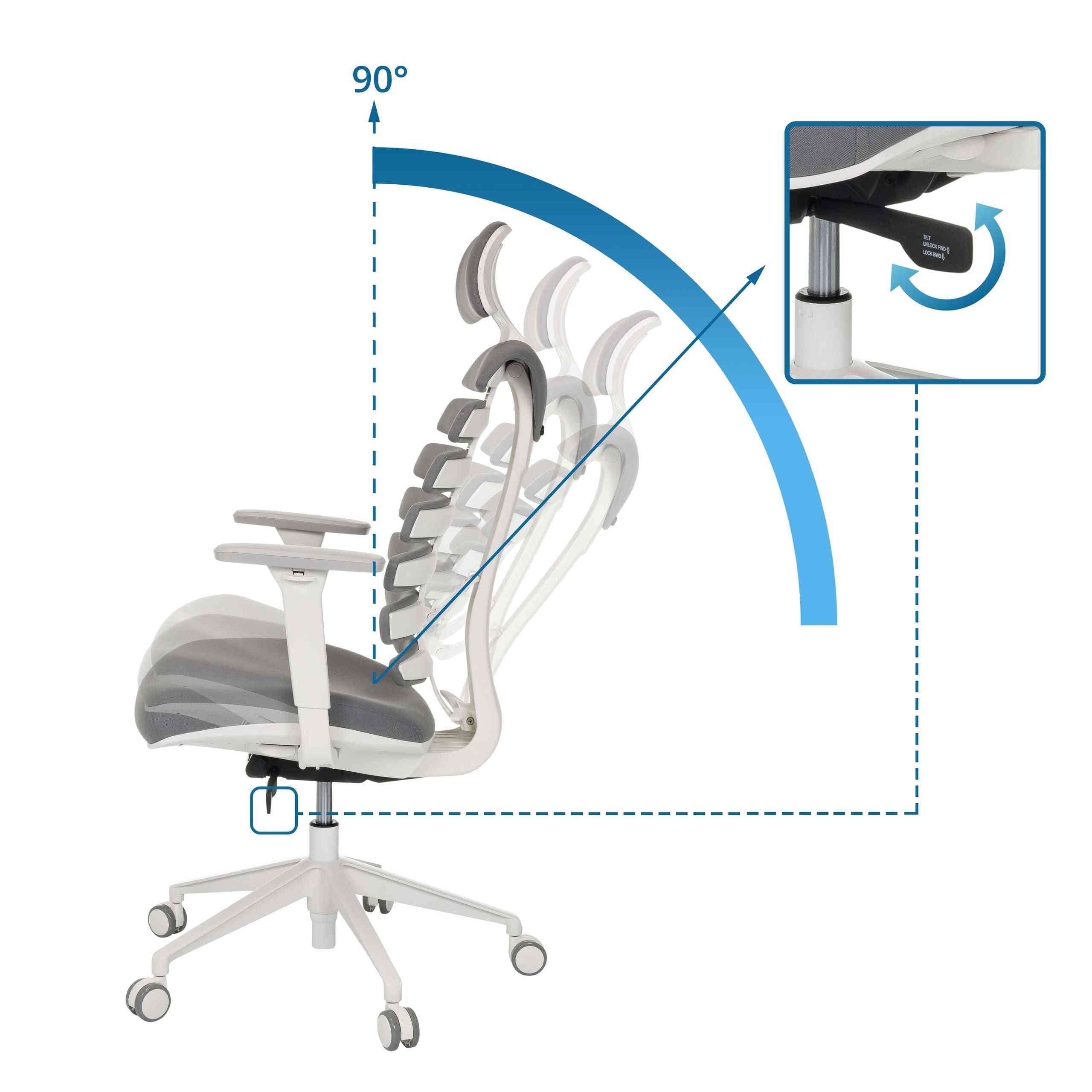 Biroja krēsls ERGO LINE W - Ergostock.lv