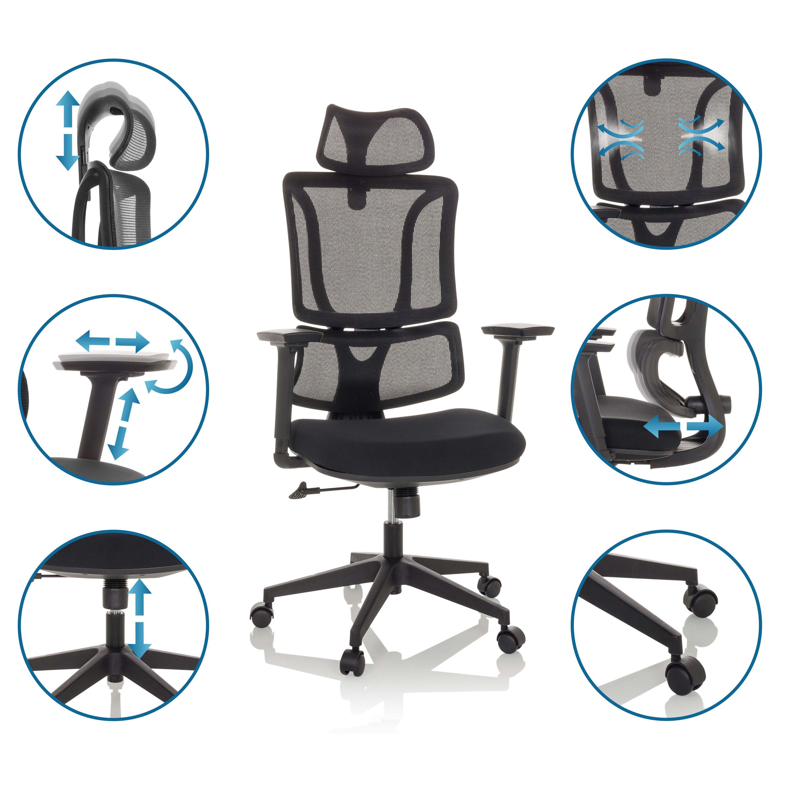 Biroja krēsls ERGOMY - Ergostock.lv