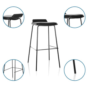 Bāra krēsls LONSO 10 - Ergostock.lv