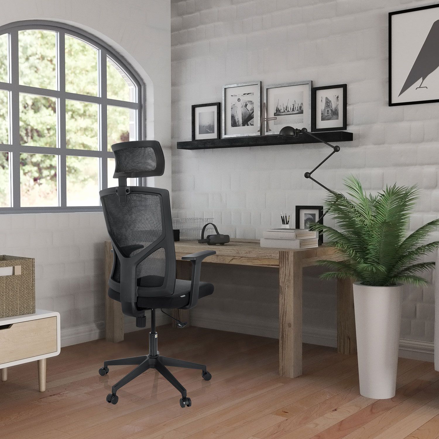 Biroja krēsls BRETON B - Ergostock.lv