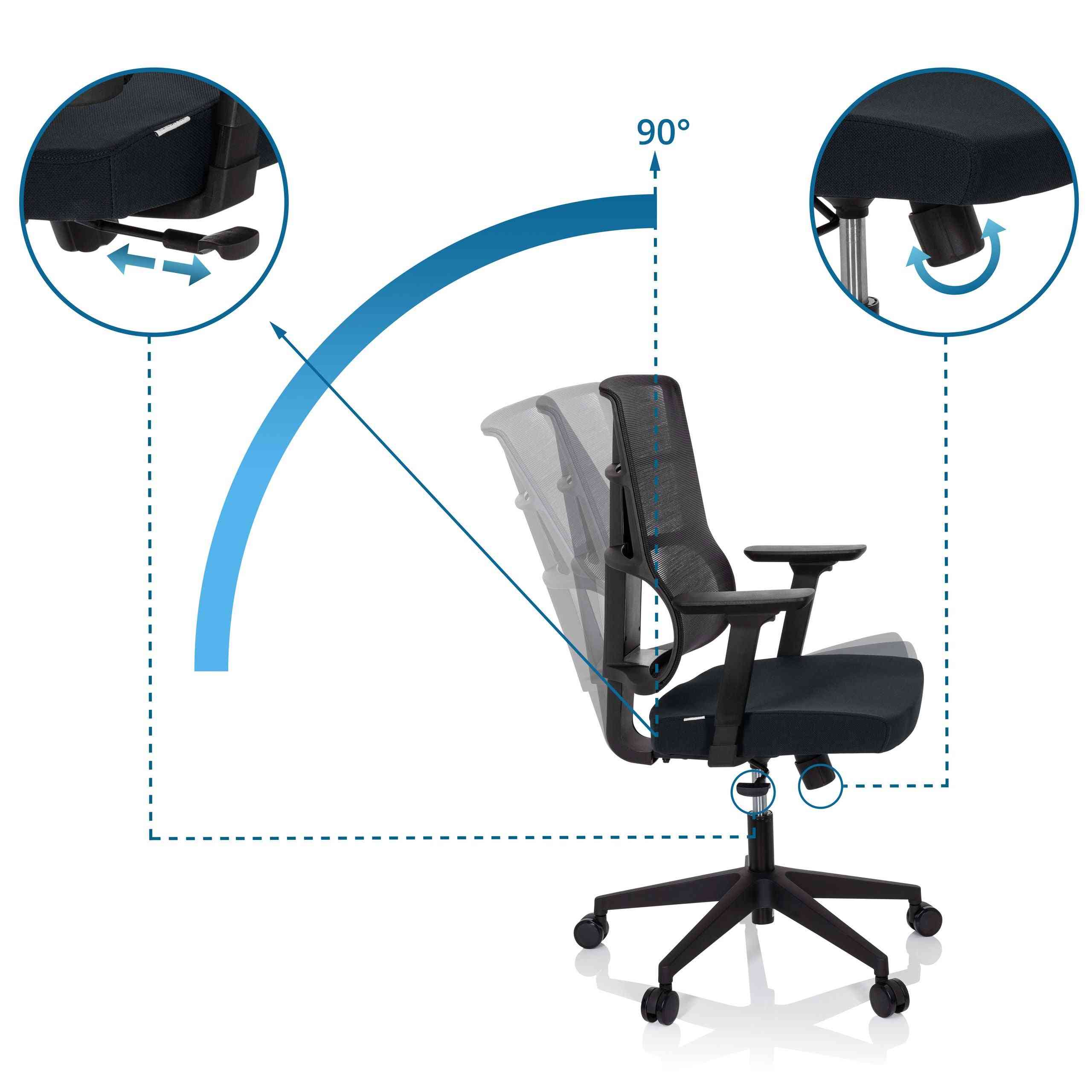 Biroja krēsls SPINIO - Ergostock.lv