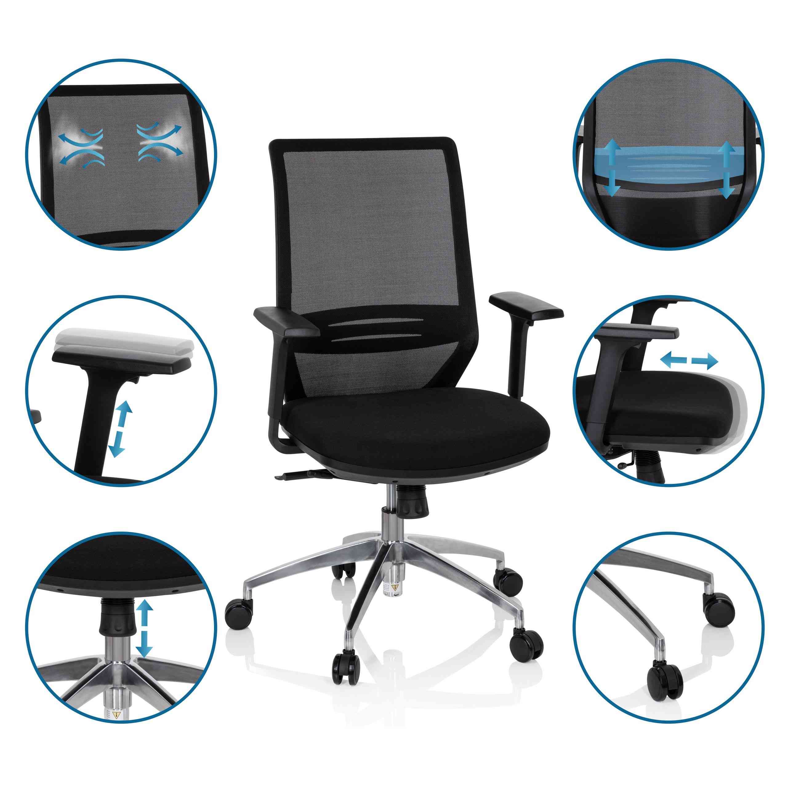 Biroja krēsls PROFONDO - Ergostock.lv