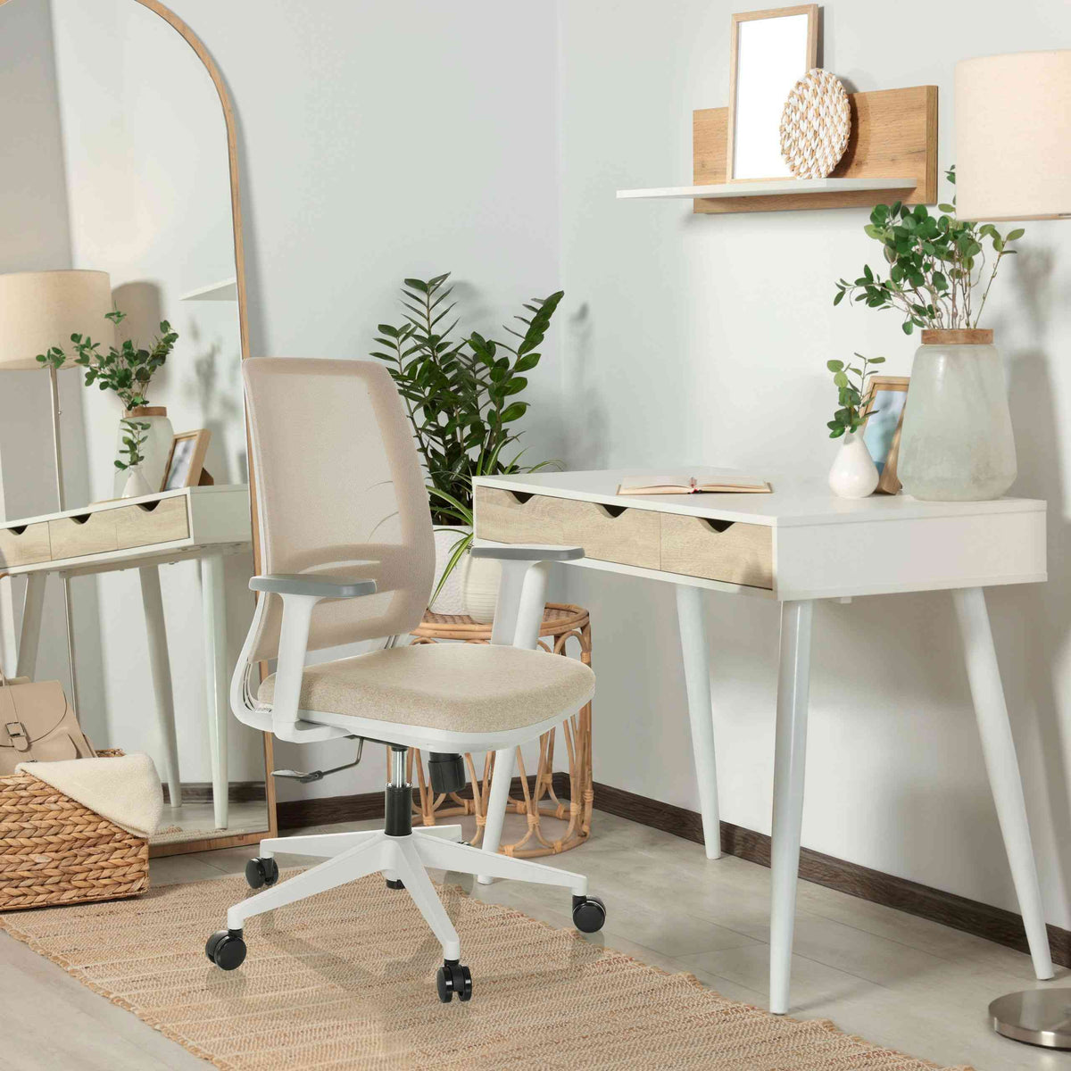 Biroja krēsls PROFONDO ECO W - Ergostock.lv