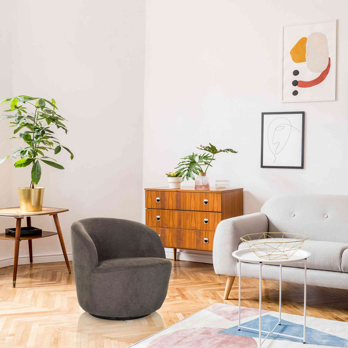 Atpūtas krēsls BRAMWICH - Ergostock.lv