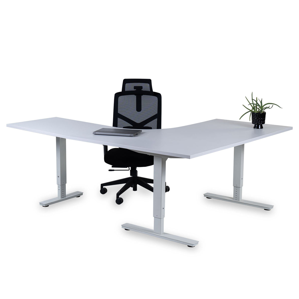 Biroja galds Forza Line L forma 160 cm x 120 cm - Ergostock.lv