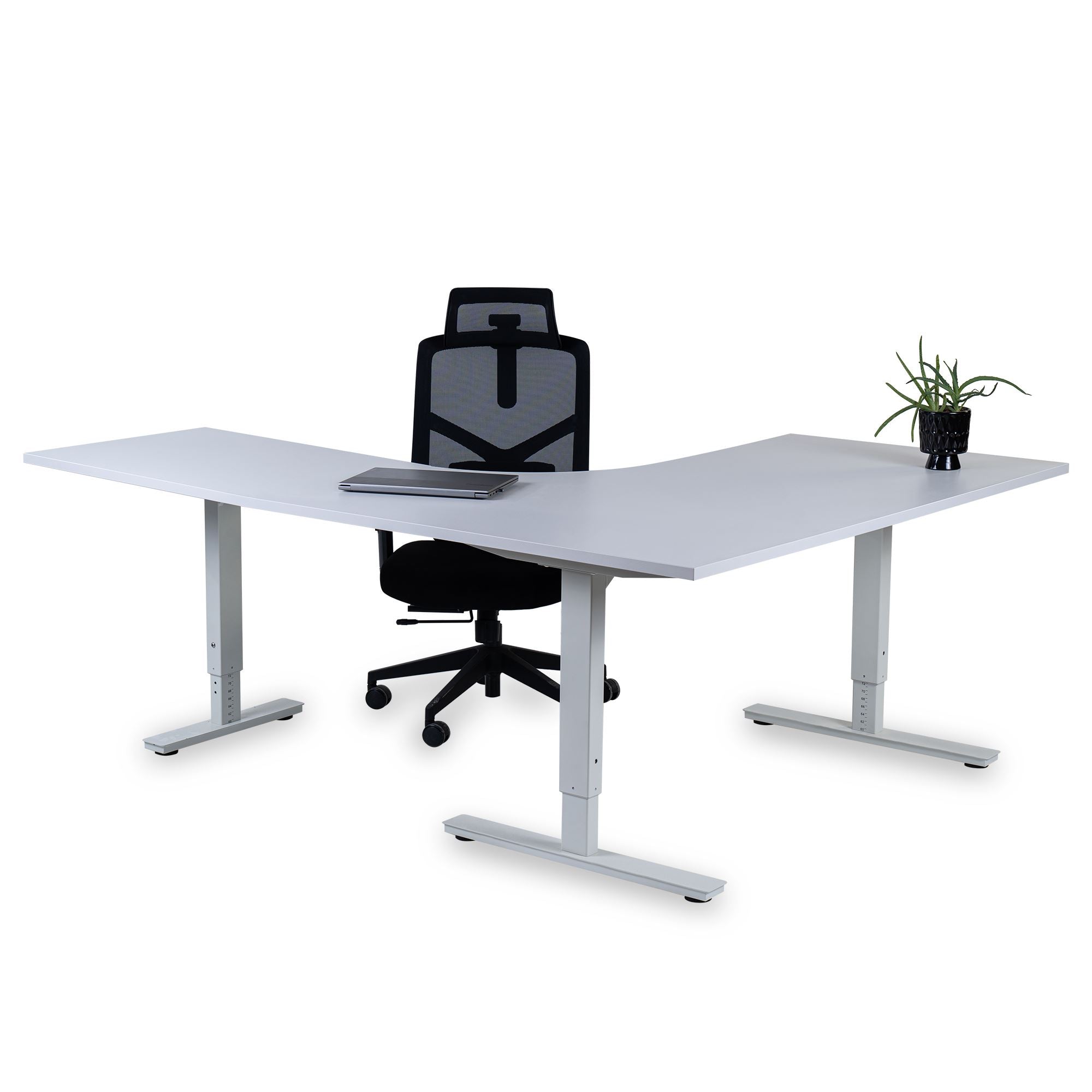 Biroja galds Forza Line L forma 160 cm x 120 cm - Ergostock.lv