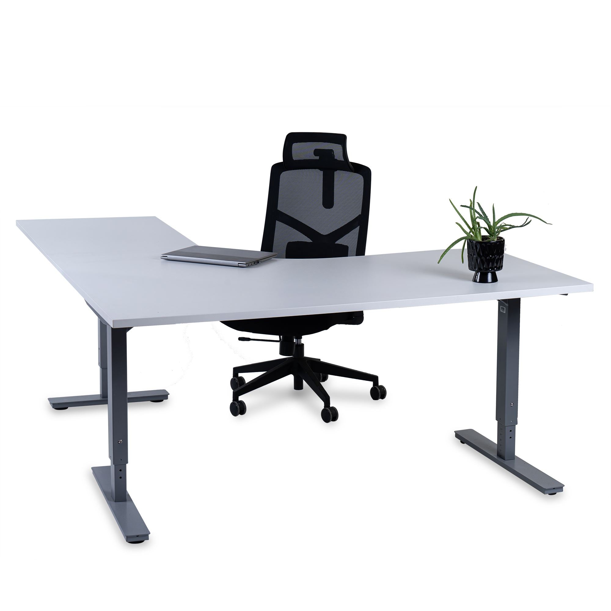 Biroja galds Forza Line L forma 160 cm x 120 cm - Ergostock.lv