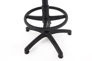 Darbnīcu krēsls LAB RB Black - Ergostock.lv