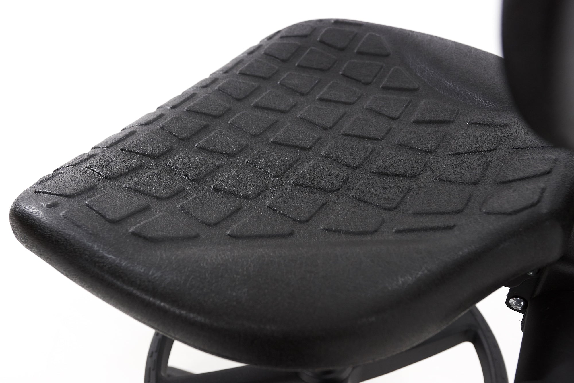 Darbnīcu krēsls LAB RB Black - Ergostock.lv