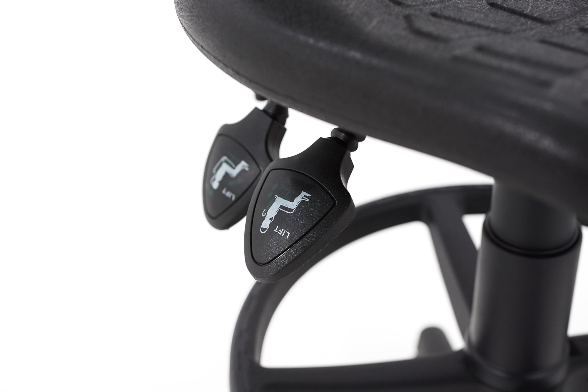 Darbnīcu krēsls LAB RB Black - Ergostock.lv