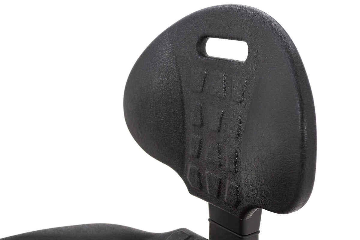 Darbnīcu krēsls LAB Black - Ergostock.lv