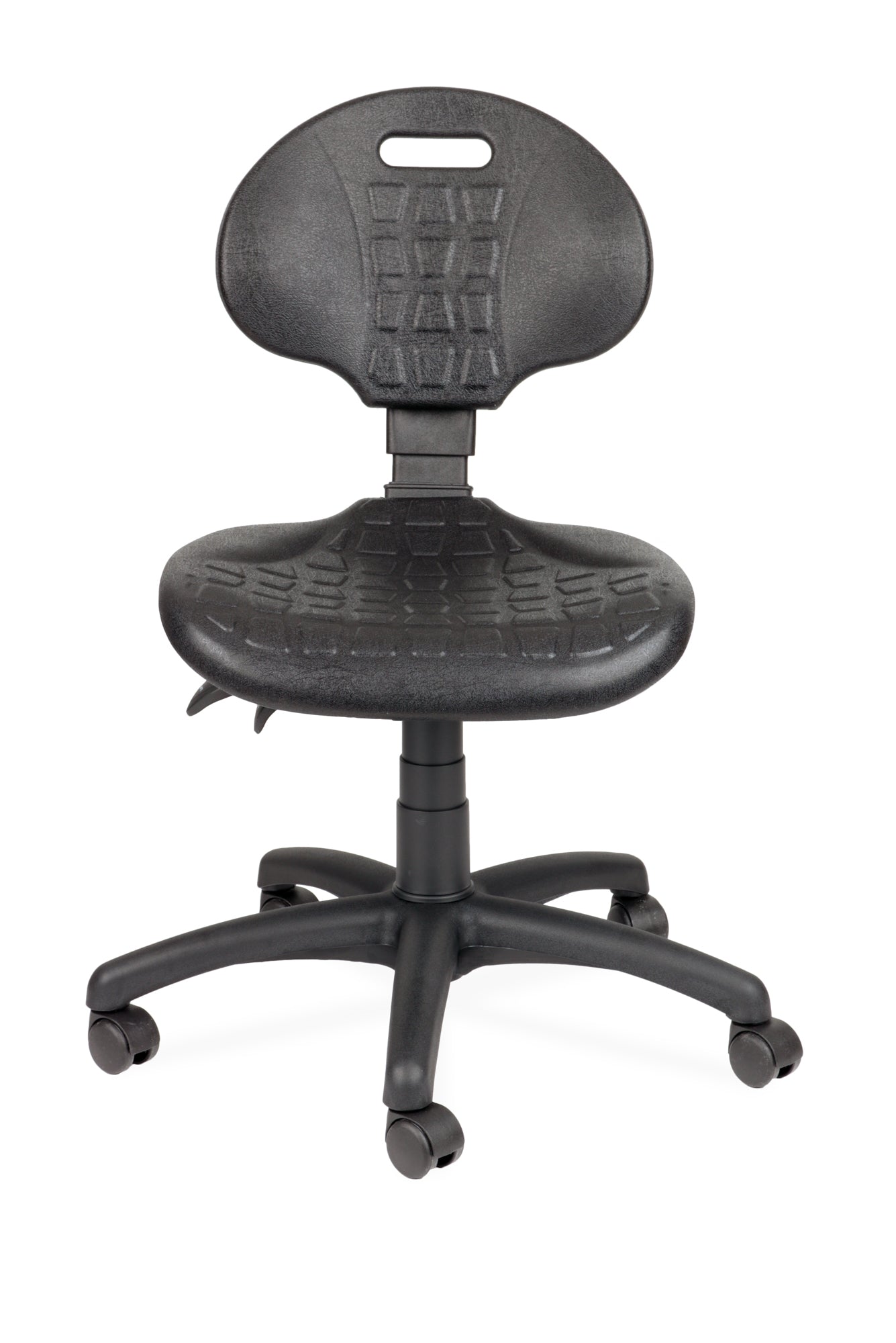 Darbnīcu krēsls LAB Black - Ergostock.lv