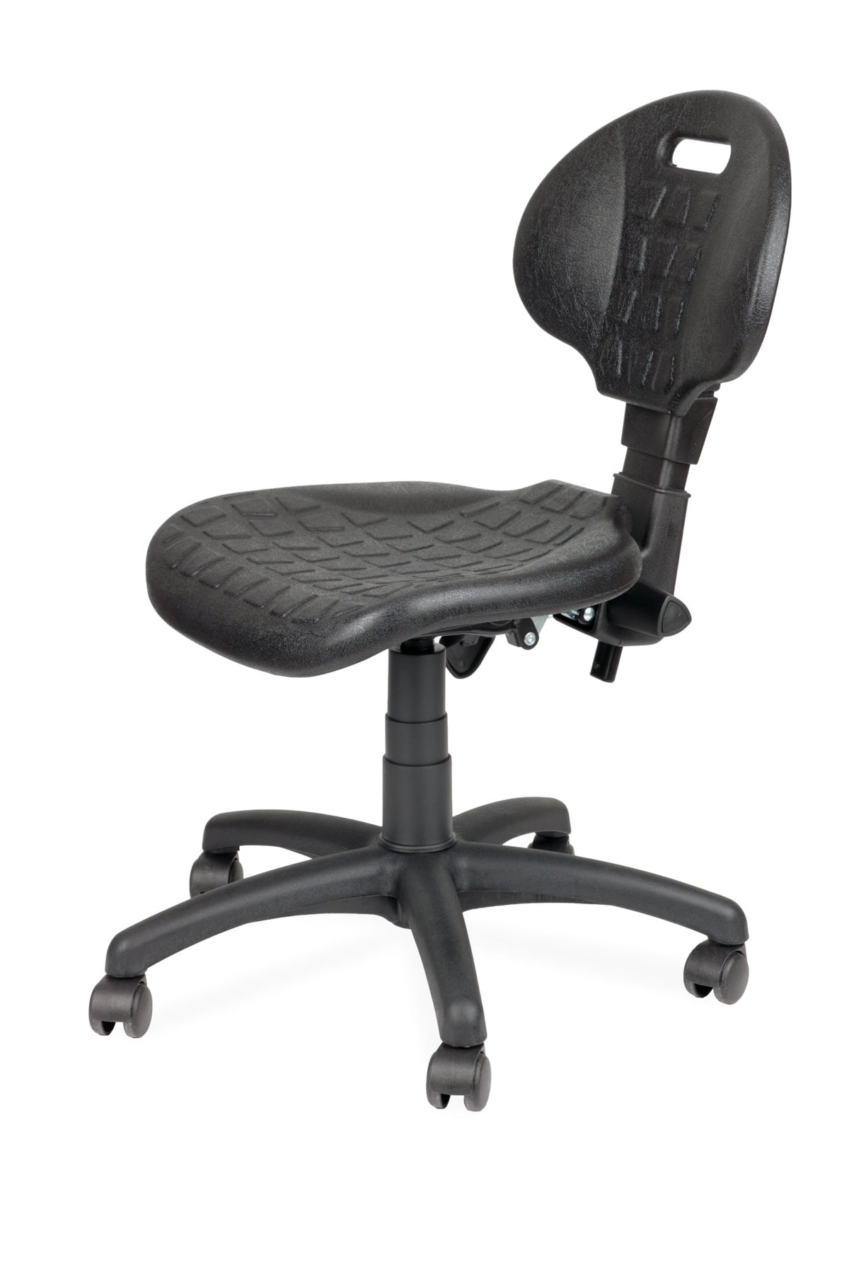 Darbnīcu krēsls LAB Black - Ergostock.lv