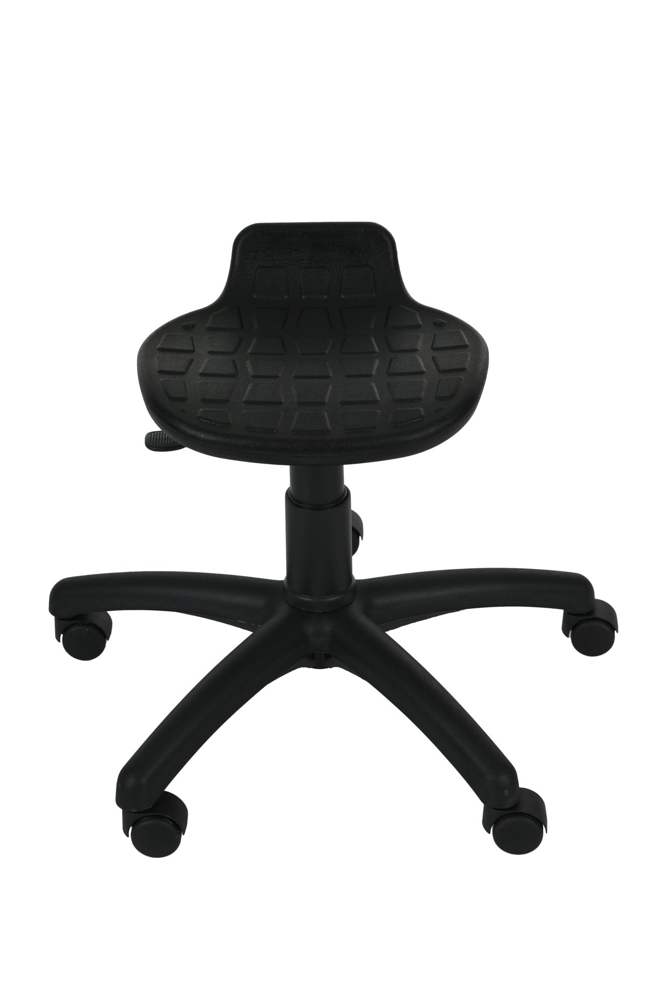 Darbnīcu krēsls LAB Stool Black - Ergostock.lv