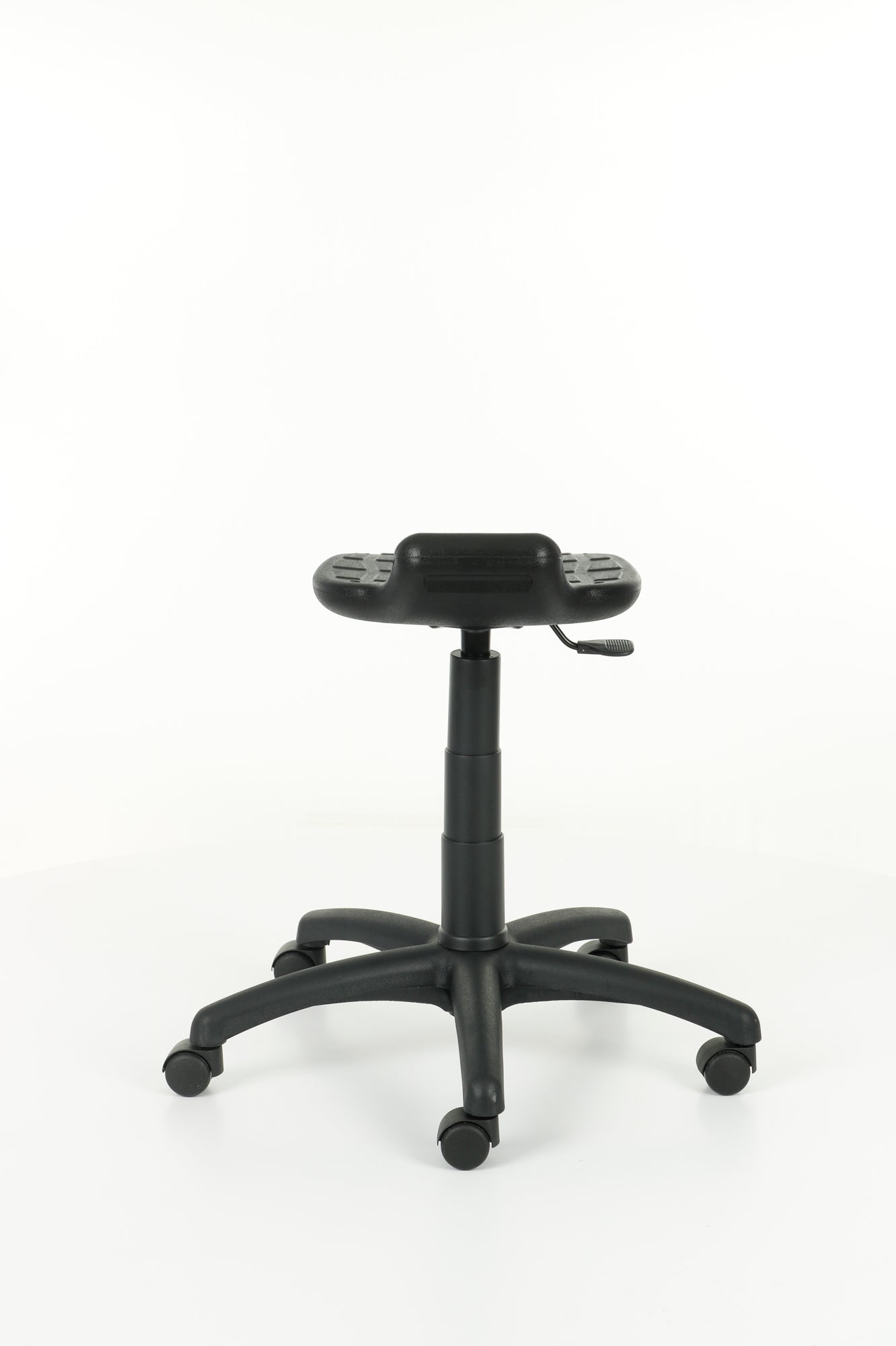 Darbnīcu krēsls LAB Stool Black - Ergostock.lv