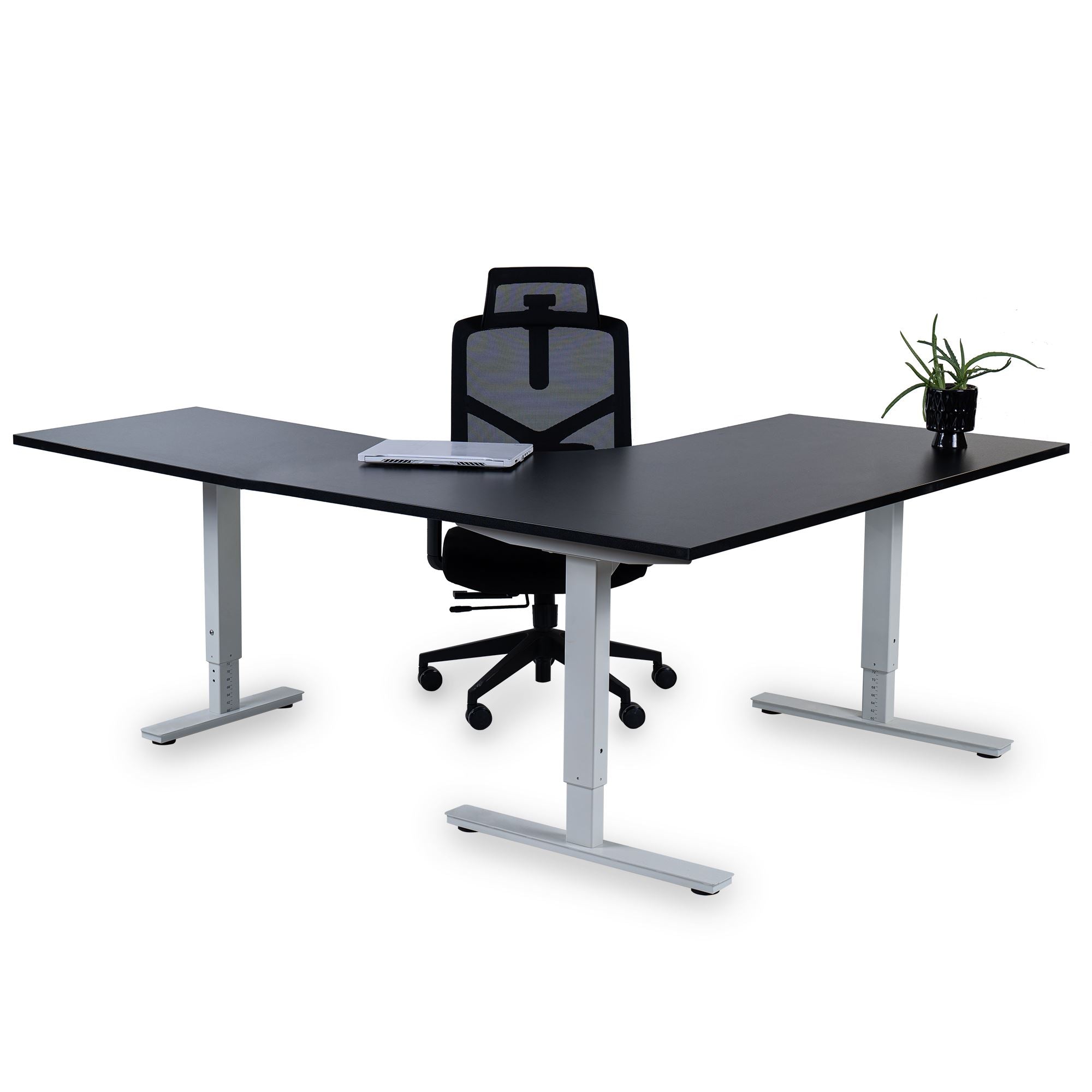 Biroja galds Forza Line L forma 160 cm x 120 cm - Ergostock.lv