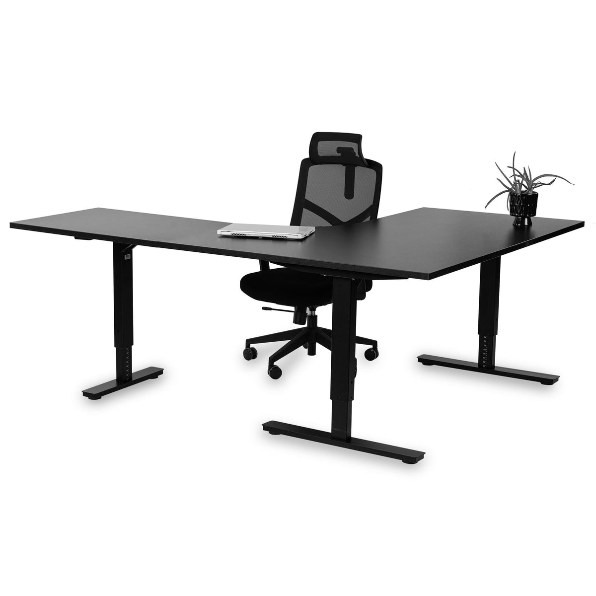 Biroja galds Forza Line L forma 160 cm x 120 cm - Ergostock.lv