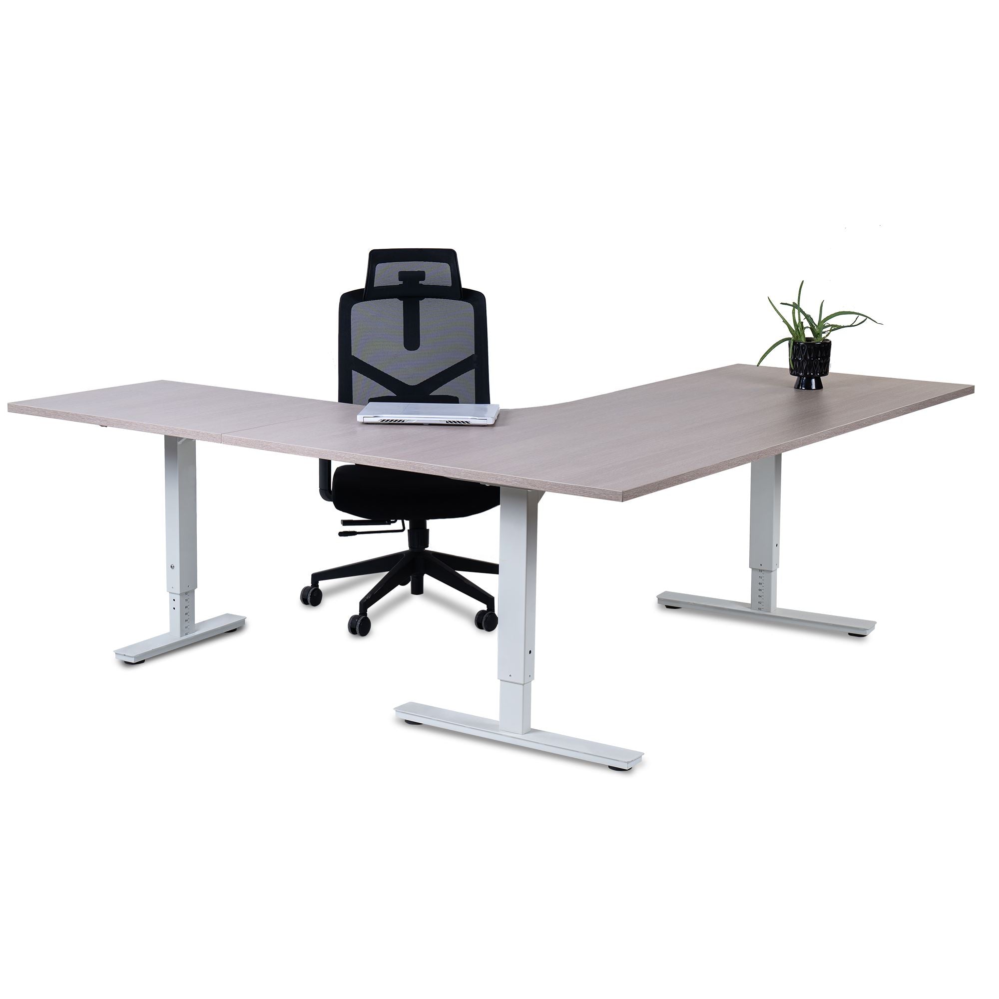 Biroja galds Forza Line L forma 160 cm x 120 cm - Ergostock.lv