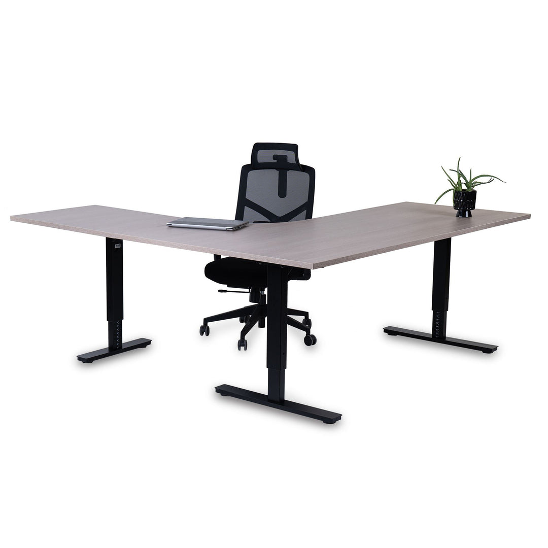 Biroja galds Forza Line L forma 160 cm x 120 cm - Ergostock.lv