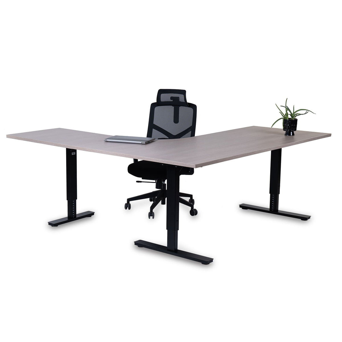 Biroja galds Forza Line L forma 160 cm x 120 cm - Ergostock.lv