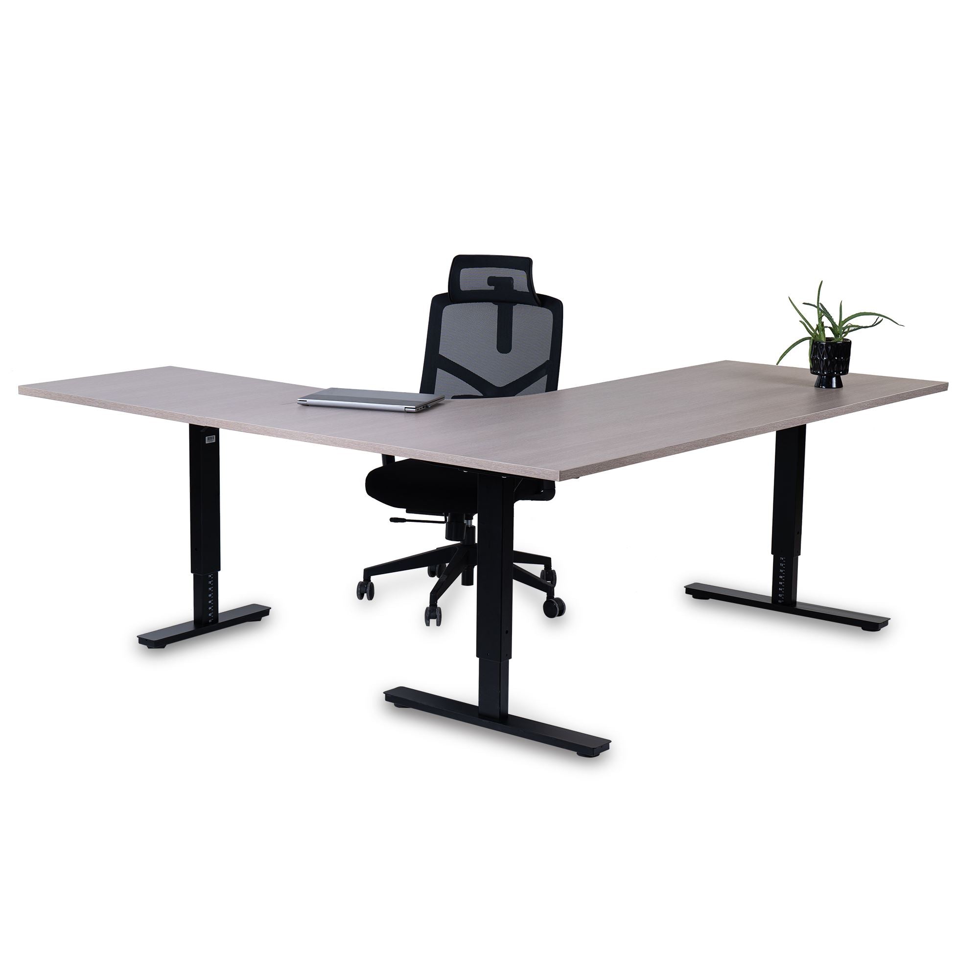 Biroja galds Forza Line L forma 160 cm x 120 cm - Ergostock.lv