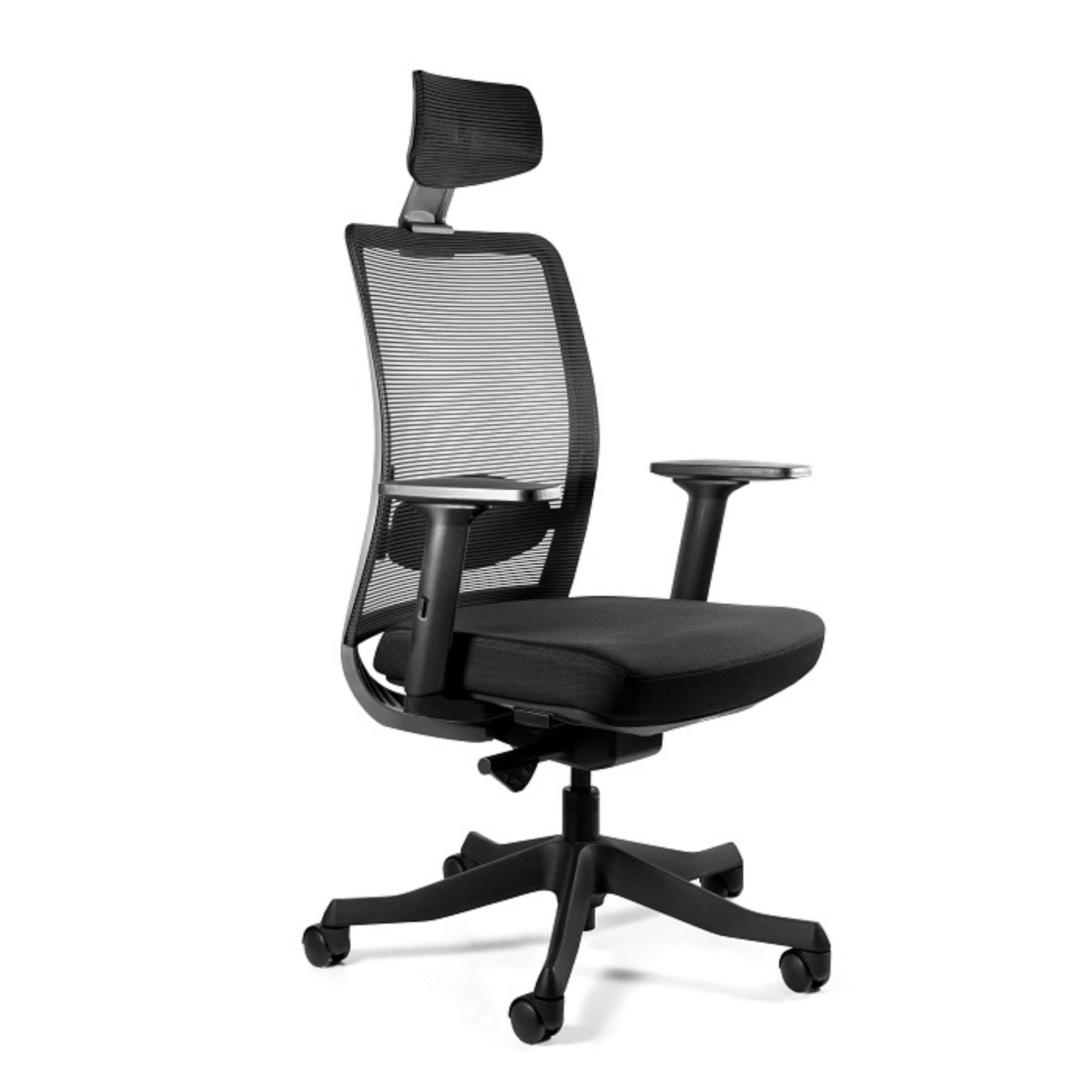 Biroja krēsls ANGGUN, melns - Ergostock.lv