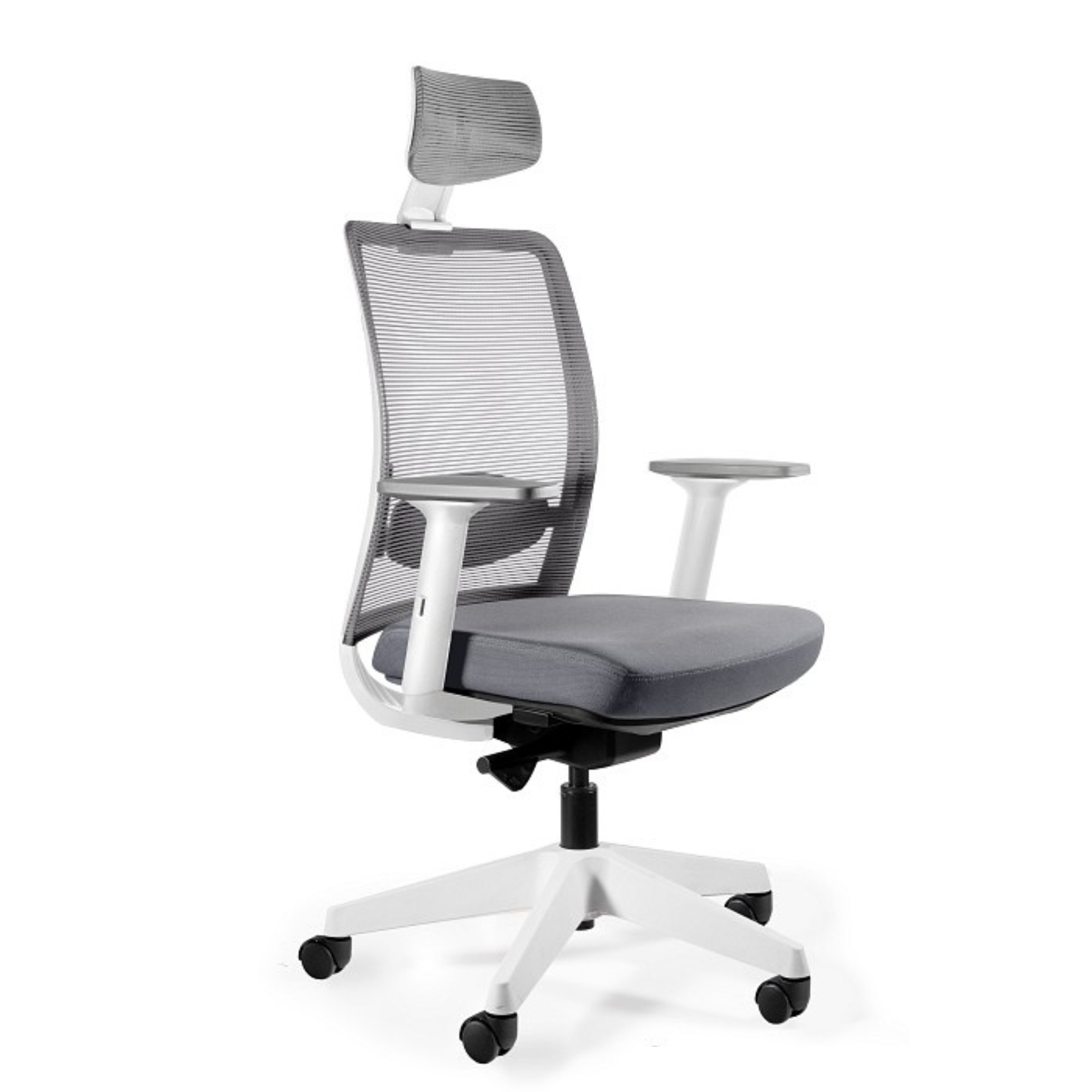 Biroja krēsls ANGGUN, balts - Ergostock.lv