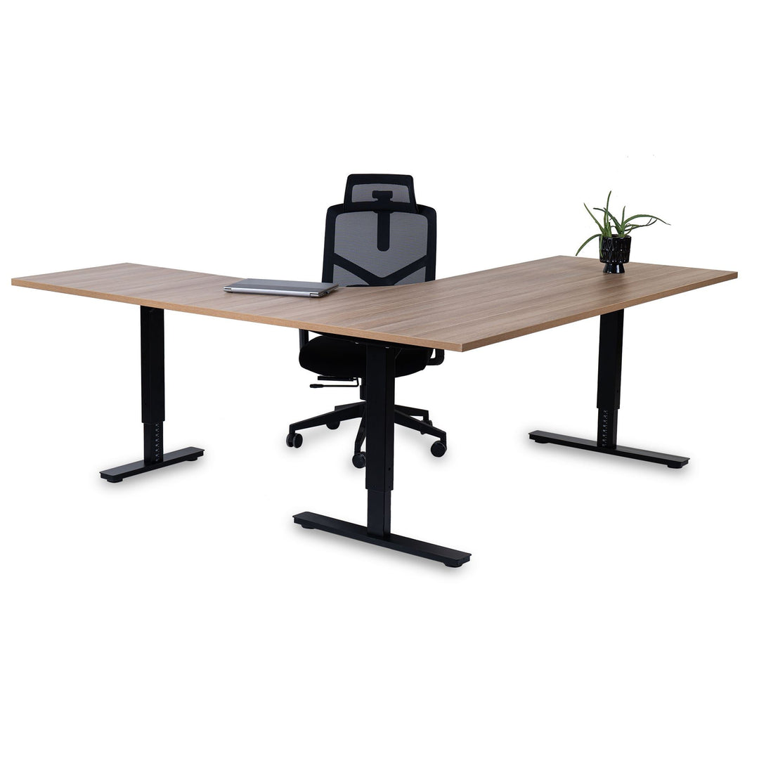 Biroja galds Forza Line L forma 160 cm x 120 cm - Ergostock.lv