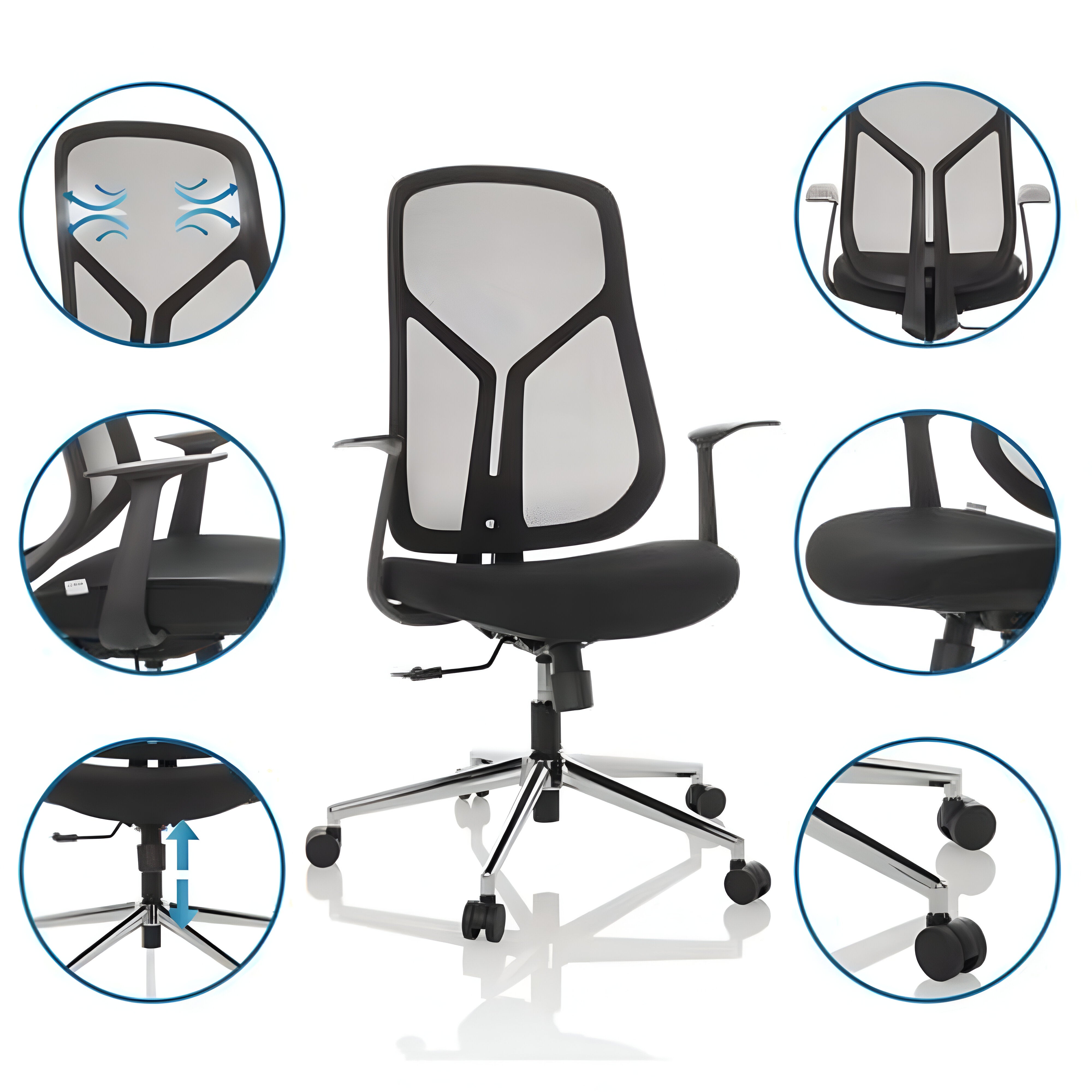 Ergonoomiline tool QUANTUS CHROME