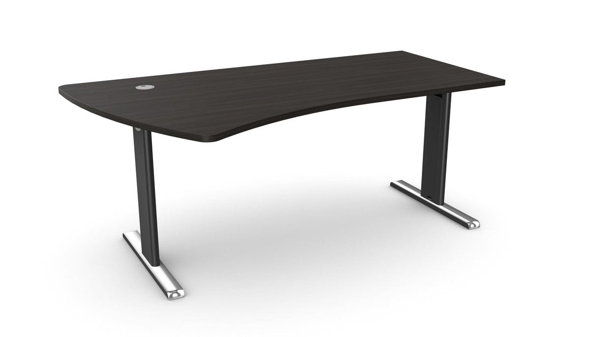 Biroja galds THEO ELEGANCE ONE, 180 x 80 cm - Ergostock.lv