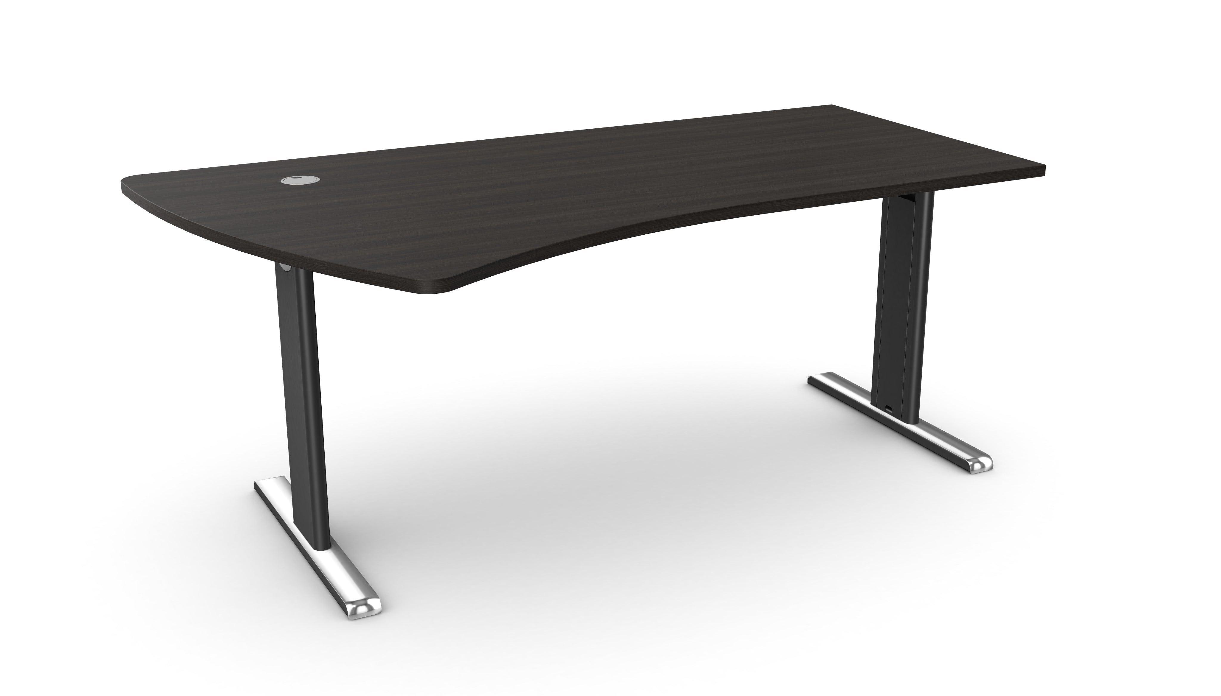 Biroja galds THEO ELEGANCE ONE, 180 x 80 cm - Ergostock.lv