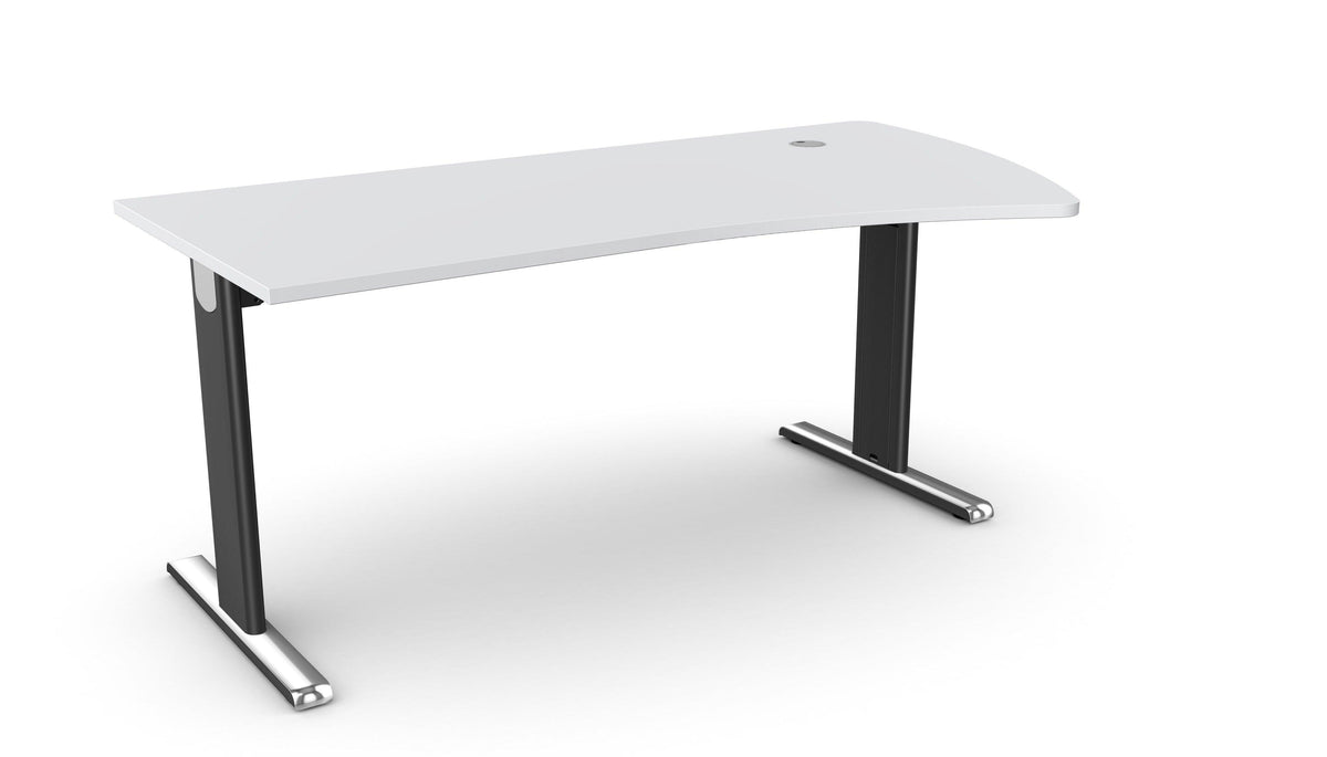 Biroja galds THEO ELEGANCE ONE, 180 x 80 cm - Ergostock.lv