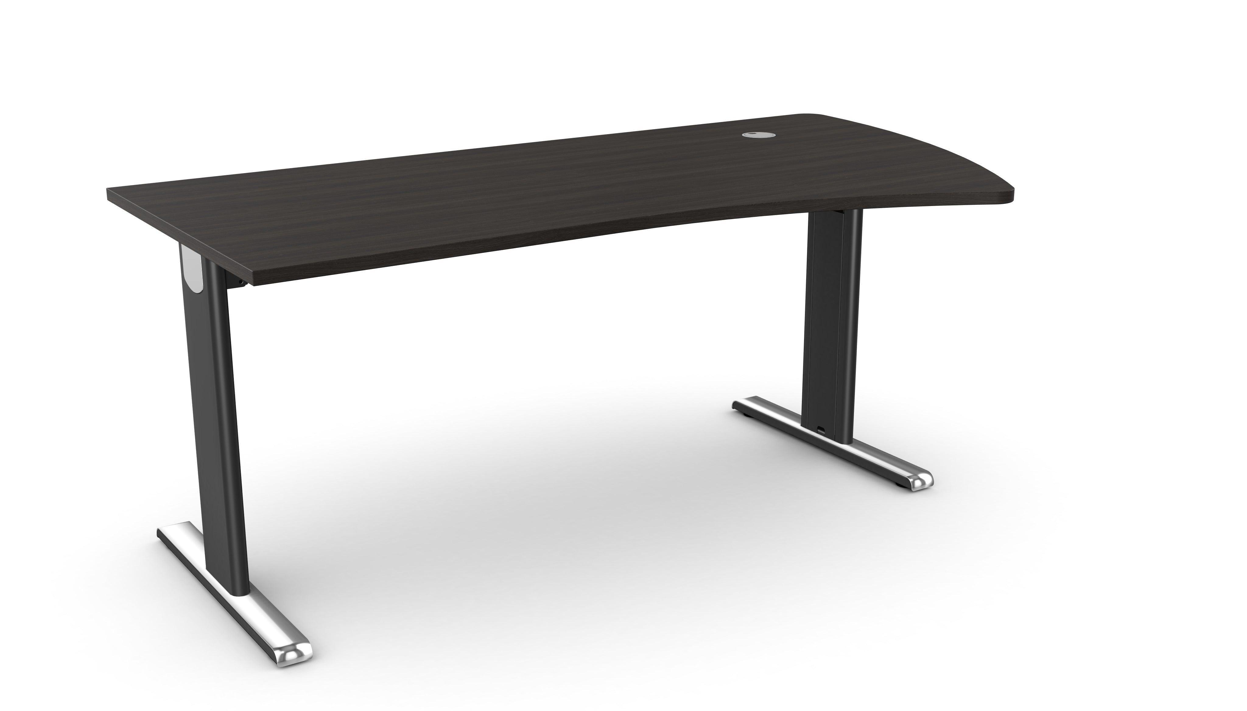 Biroja galds THEO ELEGANCE ONE, 180 x 80 cm - Ergostock.lv