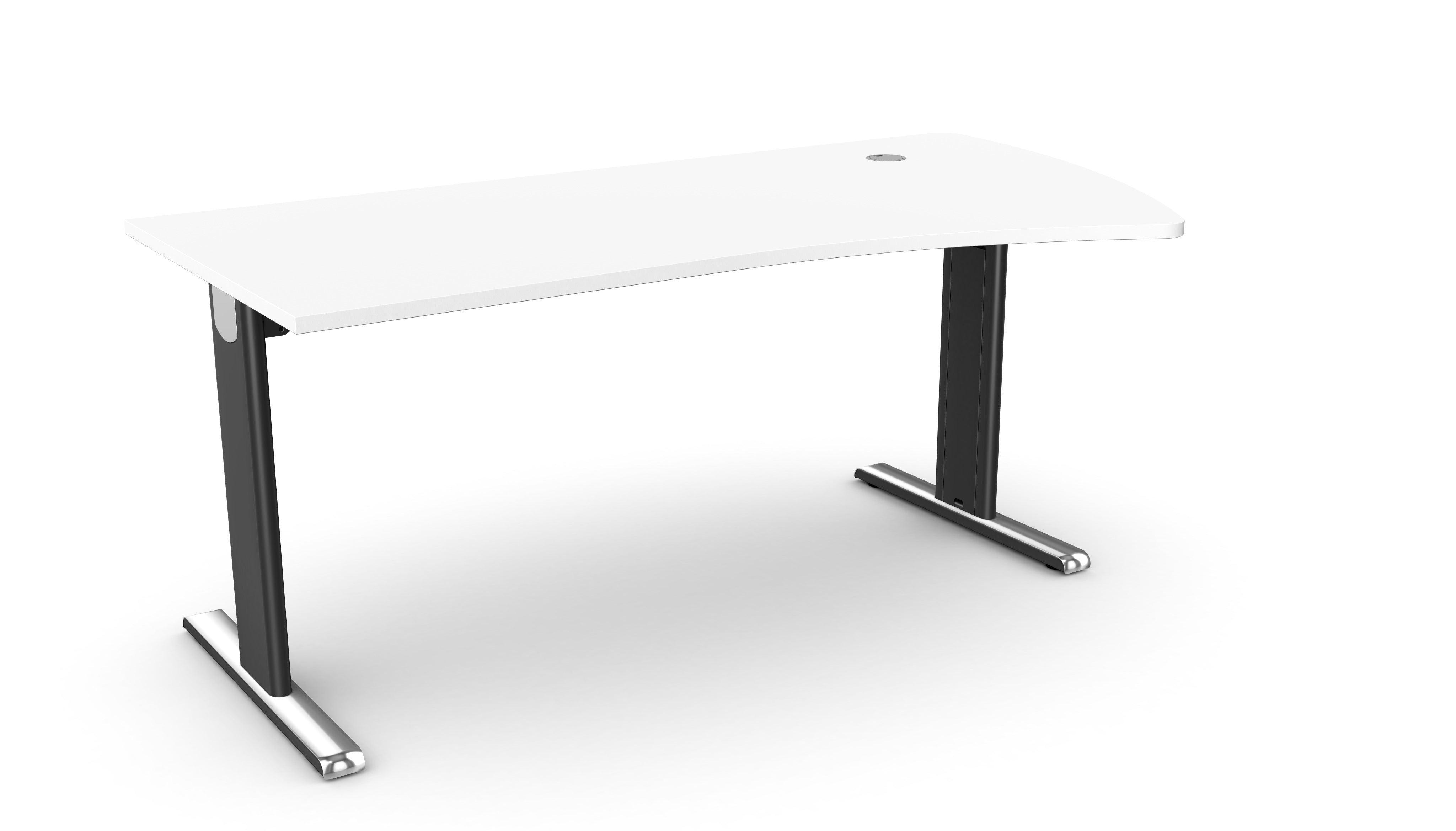 Biroja galds THEO ELEGANCE ONE, 180 x 80 cm - Ergostock.lv