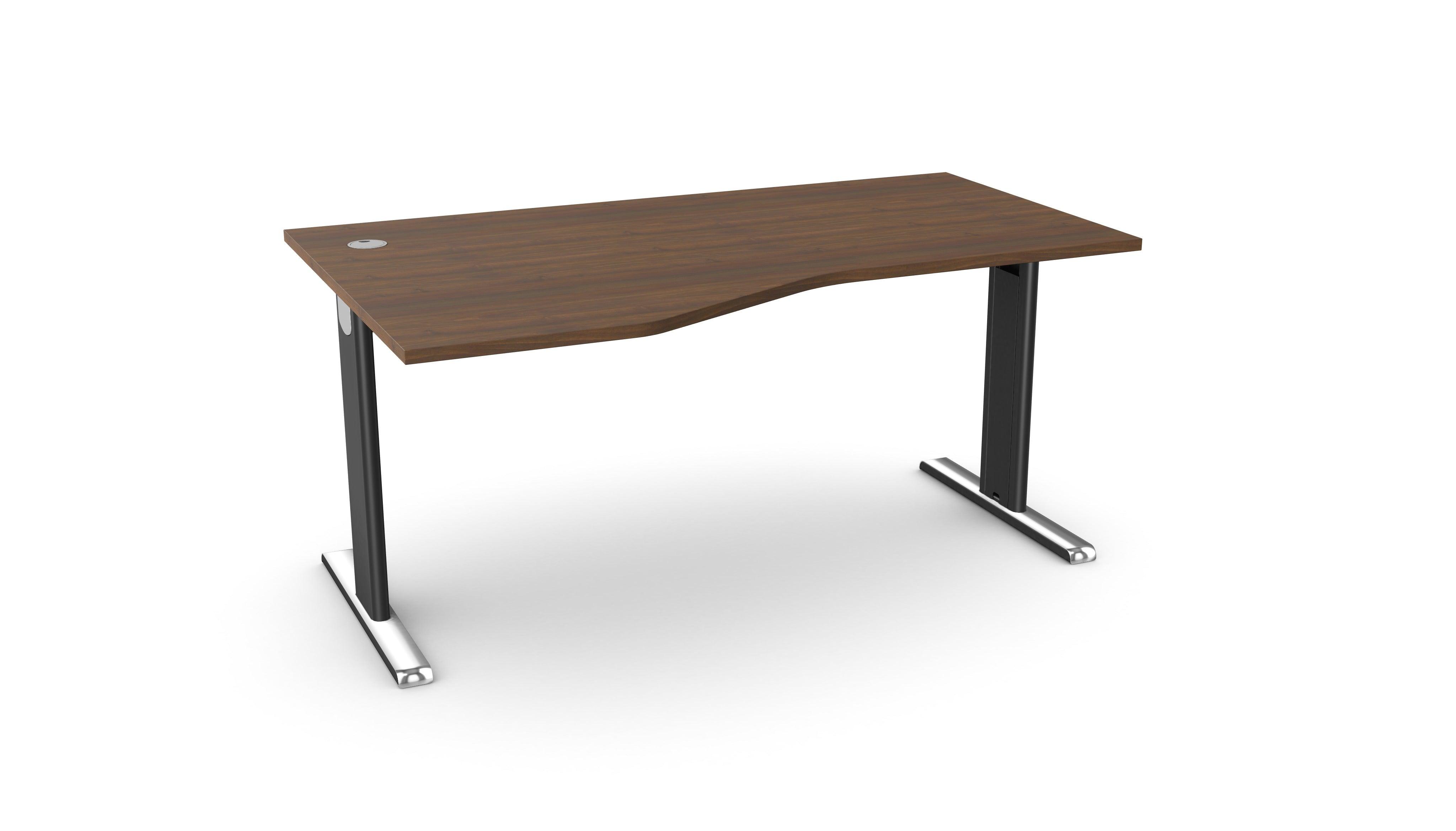 Biroja galds THEO ELEGANCE TWO, 160 x 80 cm - Ergostock.lv