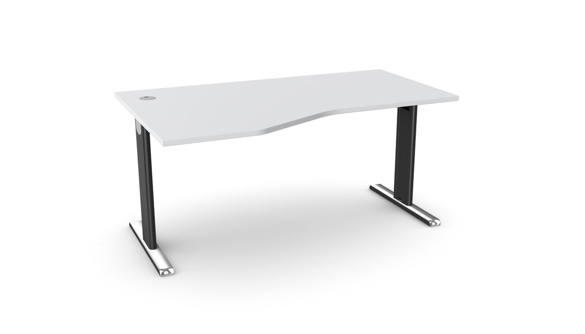 Biroja galds THEO ELEGANCE TWO, 160 x 80 cm - Ergostock.lv