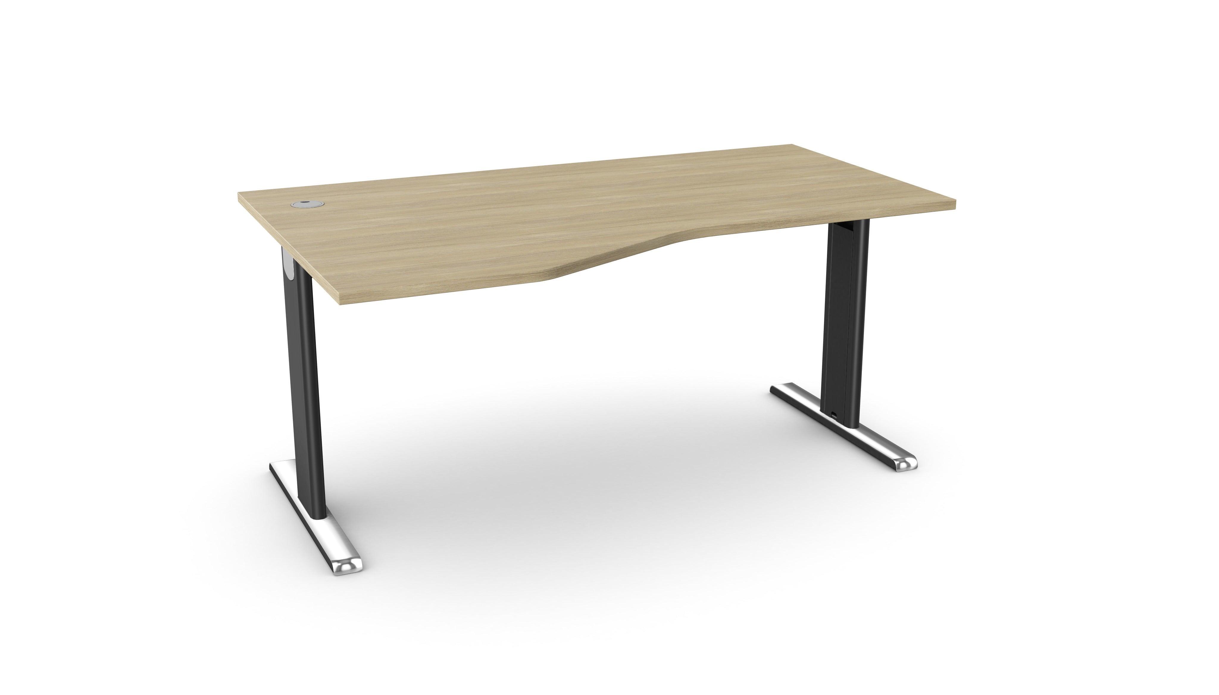 Biroja galds THEO ELEGANCE TWO, 160 x 80 cm - Ergostock.lv