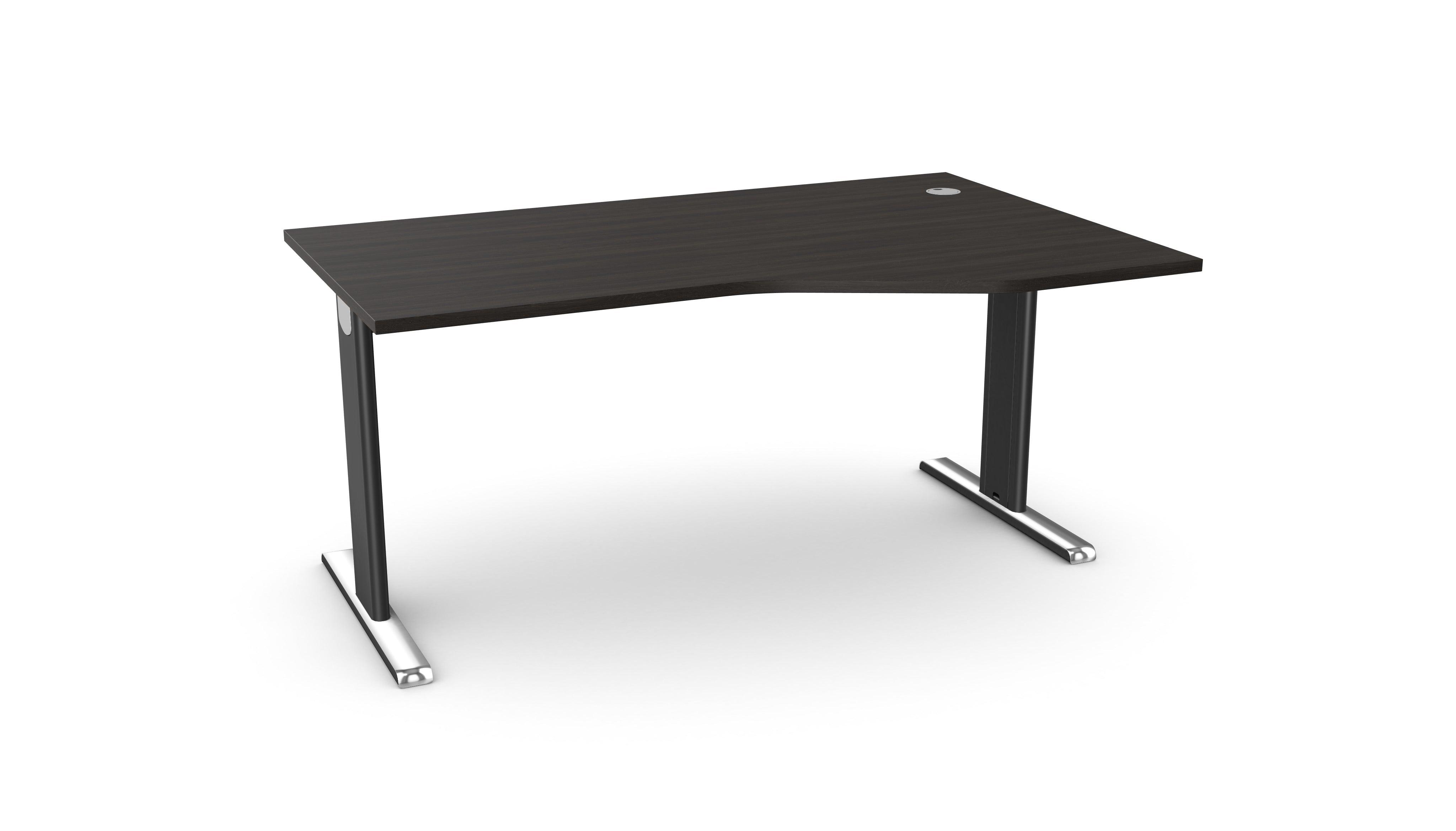 Biroja galds THEO ELEGANCE TWO, 160 x 80 cm - Ergostock.lv