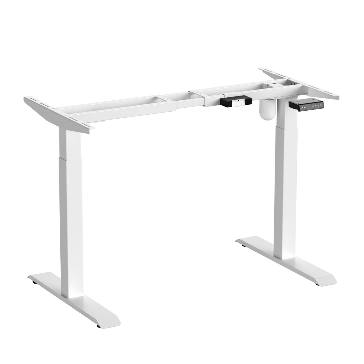 Elektriski augstumā regulējams vienmotora galda statīvs Unico - Ergostock.lv